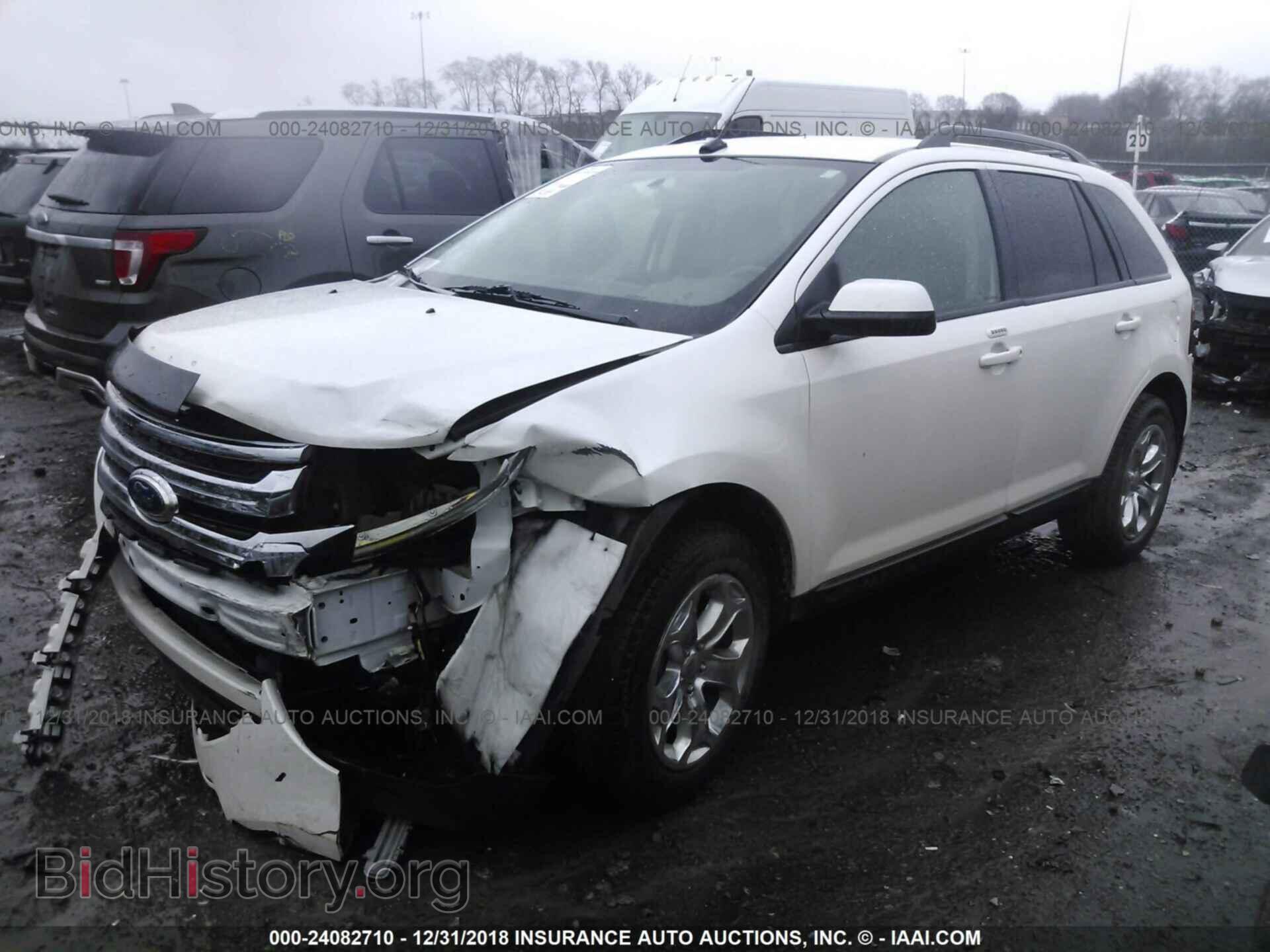 2014 FORD EDGE - VIN: 2FMDK3JC2EBB60579 - Фото 2