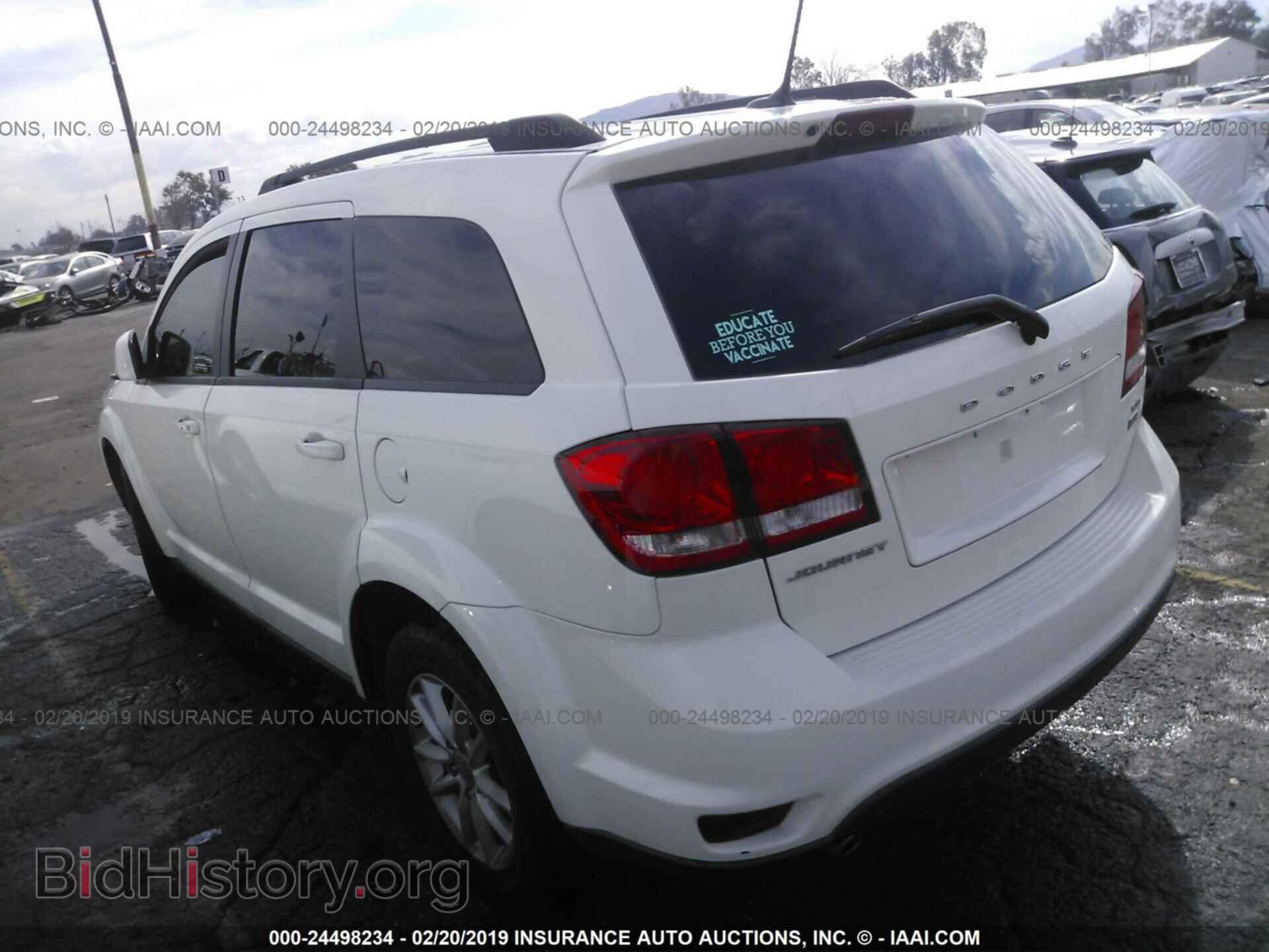 2013 DODGE JOURNEY - VIN: 3C4PDCBGXDT736290 - Фото 3