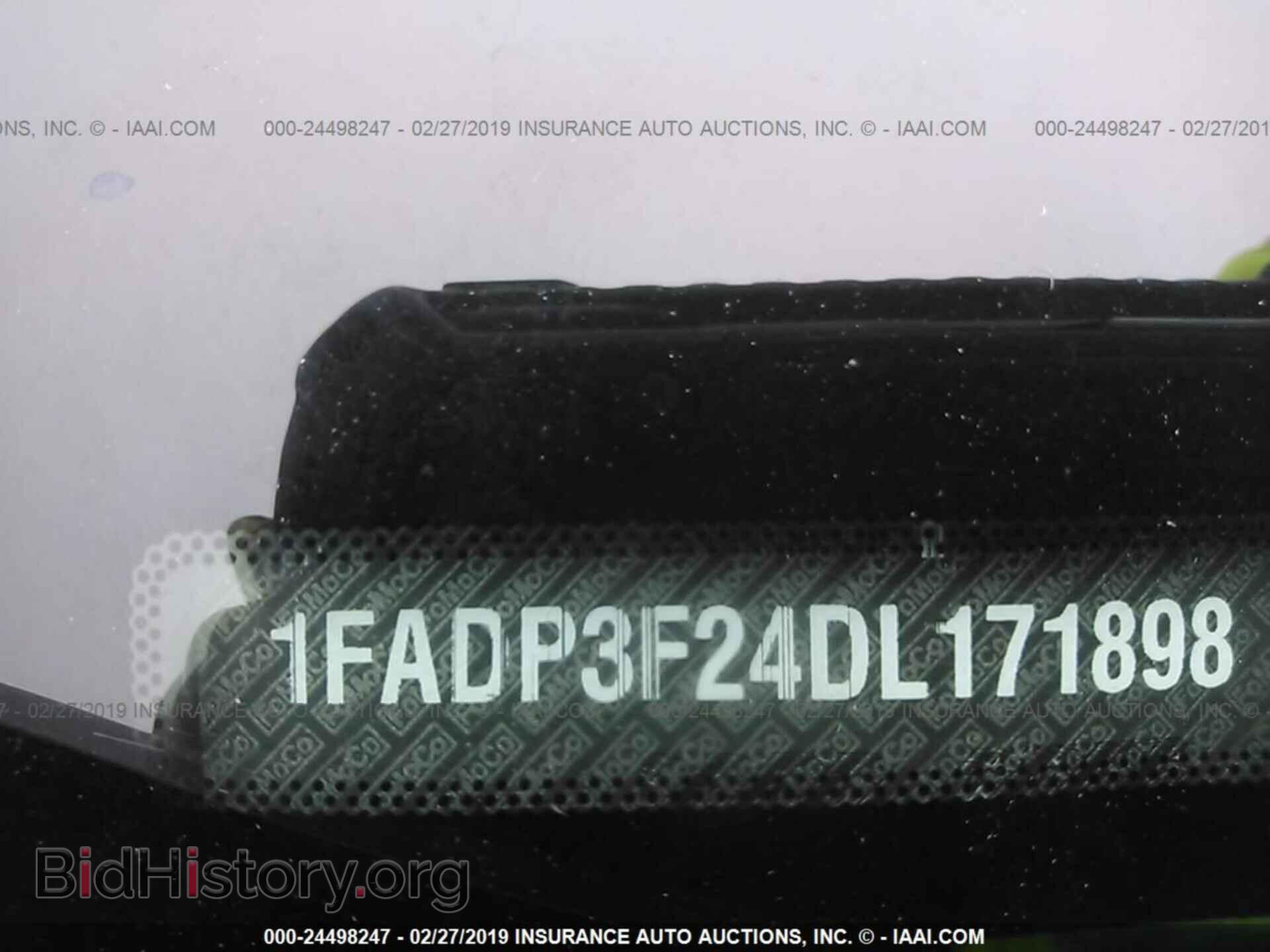 2013 FORD FOCUS - VIN: 1FADP3F24DL171898 - Фото 9