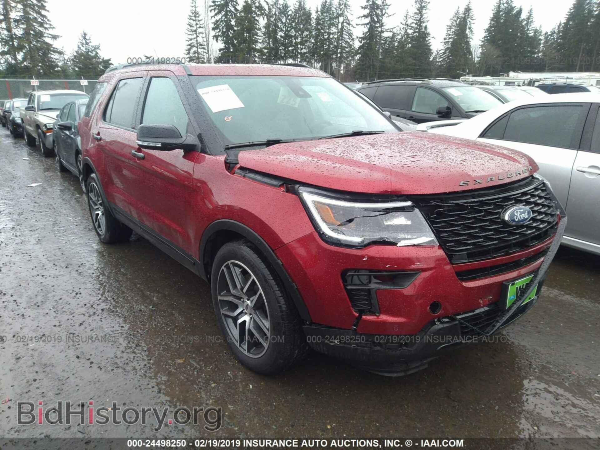 Фотография 1FM5K8GT4JGB80327 - FORD EXPLORER 2018