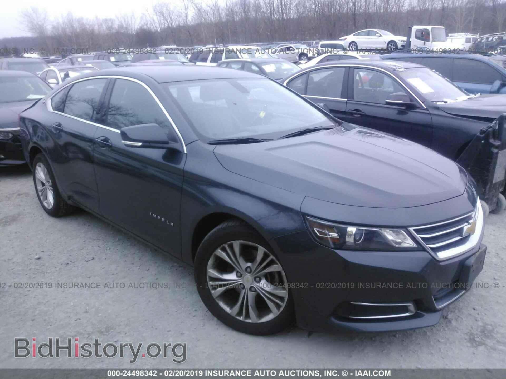 Фотография 2G1125S32E9202573 - CHEVROLET IMPALA 2014