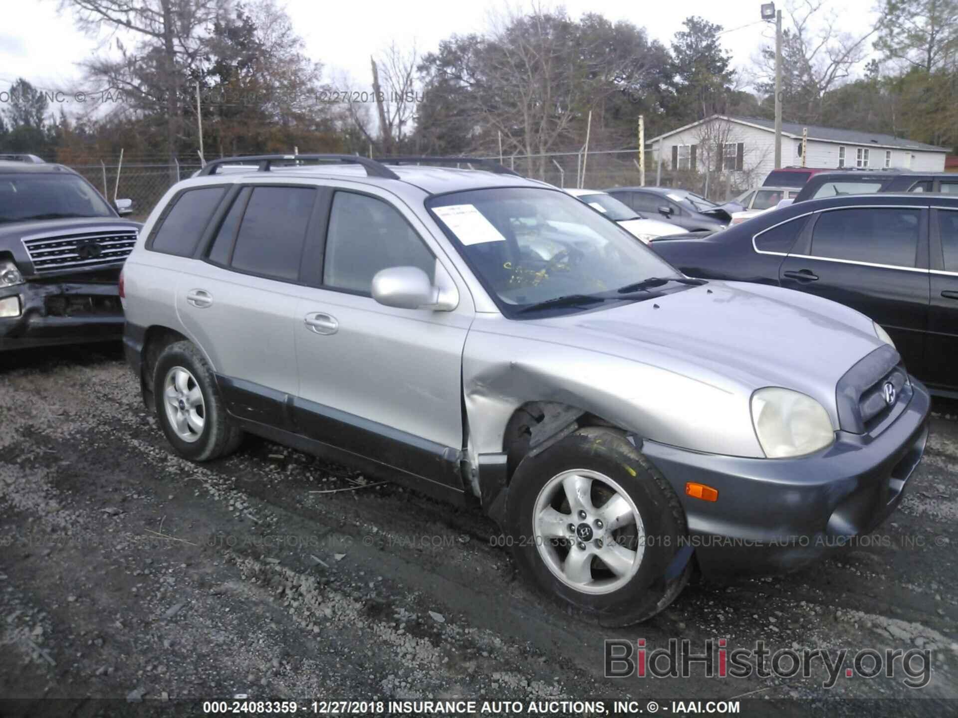 Photo KM8SC13D26U041179 - HYUNDAI SANTA FE 2006