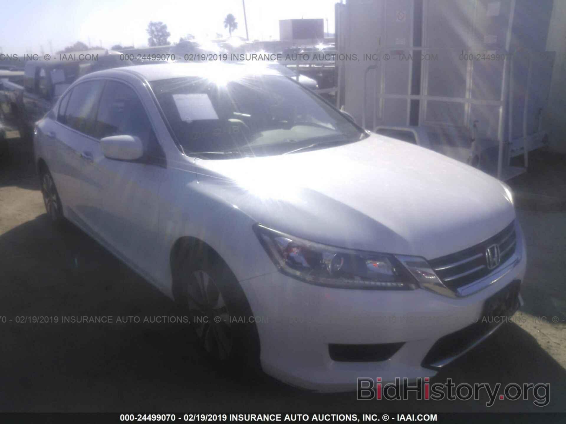 Photo 1HGCR2F33EA229419 - HONDA ACCORD 2014