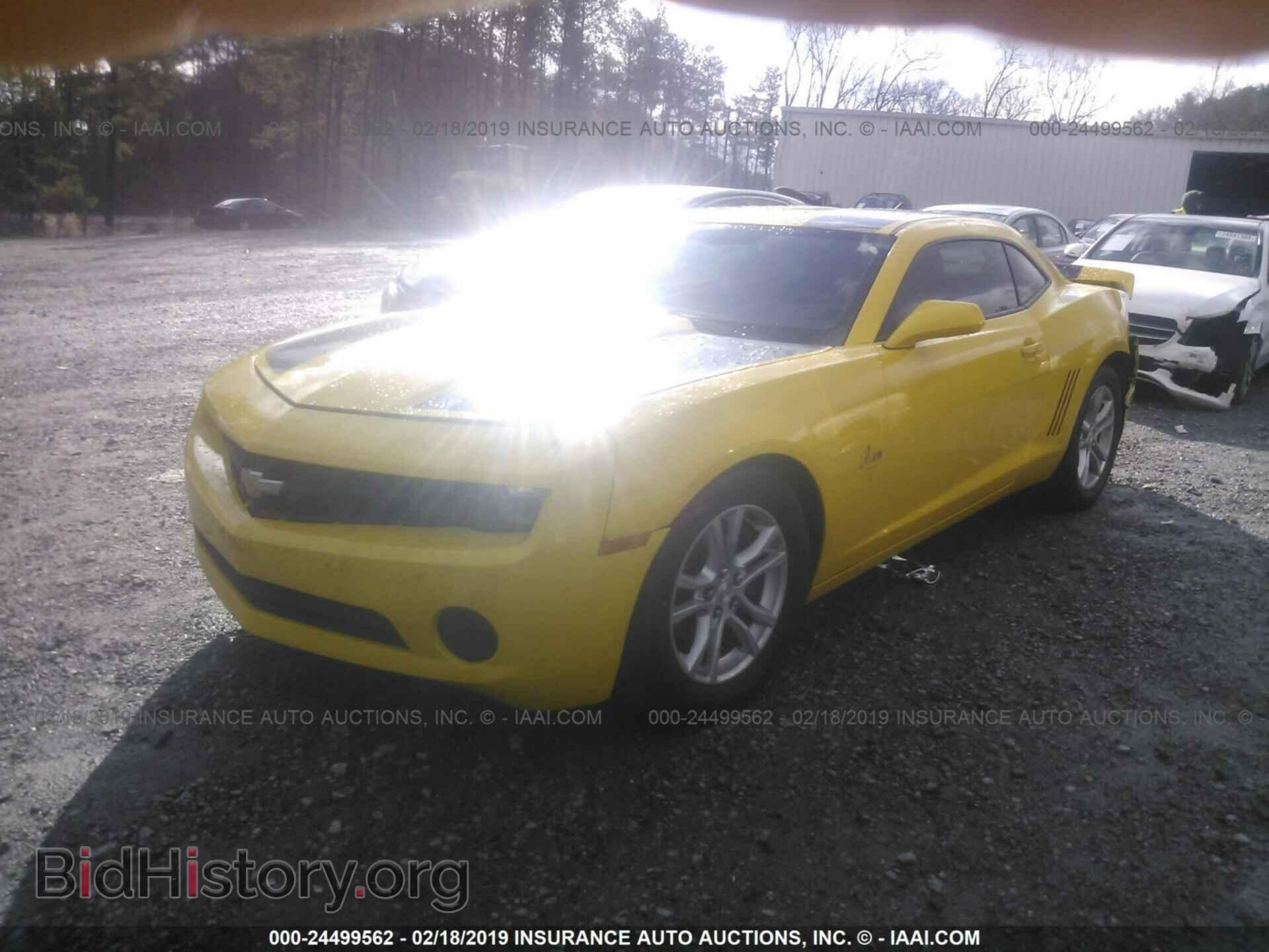 2012 CHEVROLET CAMARO - VIN: 2G1FA1E32C9201319 - Фото 2