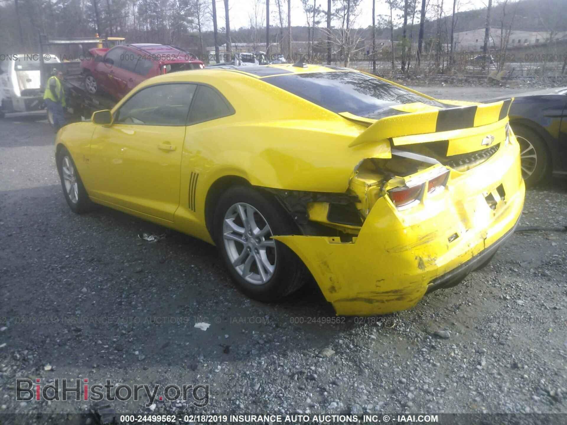 2012 CHEVROLET CAMARO - VIN: 2G1FA1E32C9201319 - Фото 3