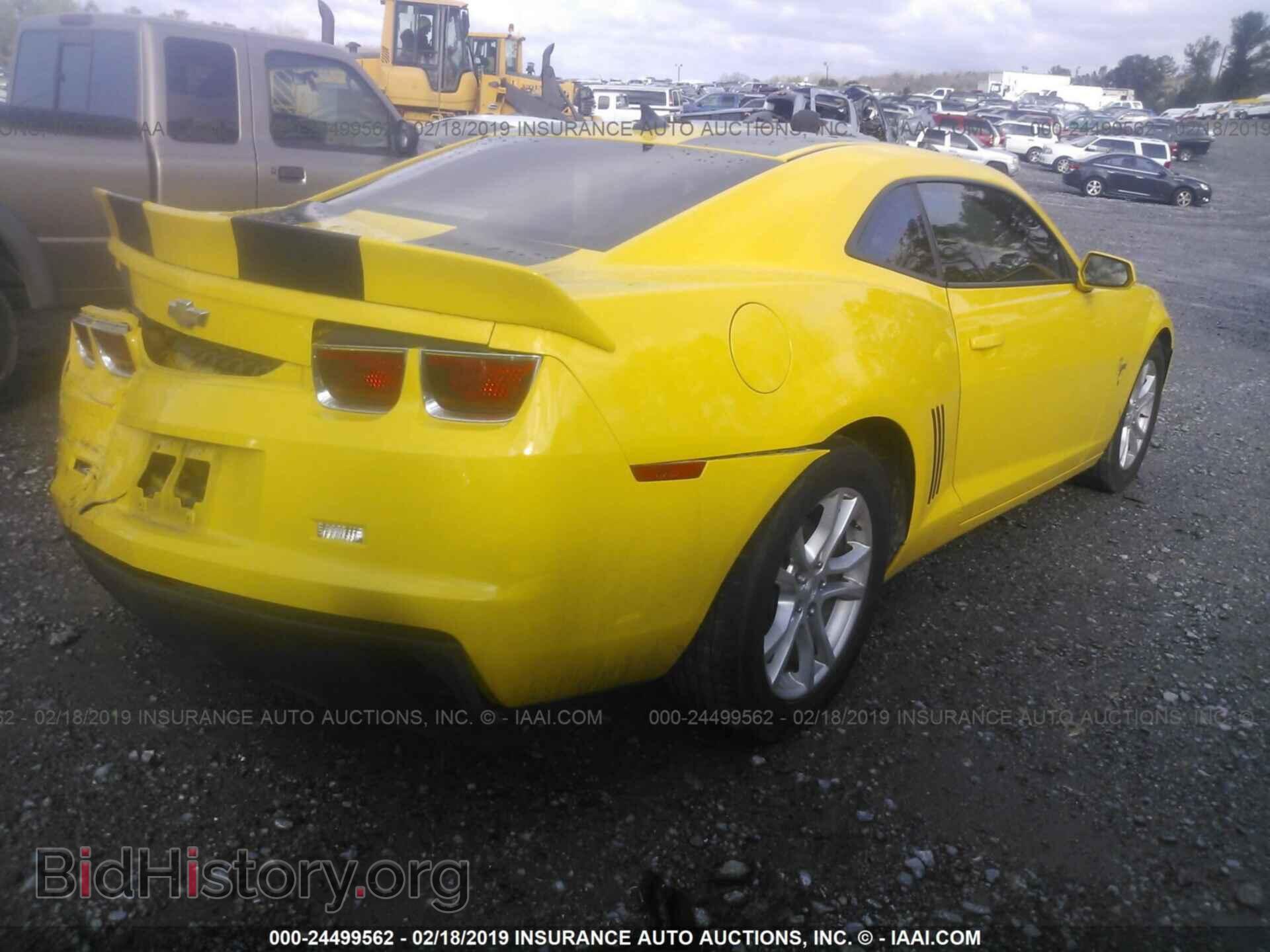 2012 CHEVROLET CAMARO - VIN: 2G1FA1E32C9201319 - Фото 4