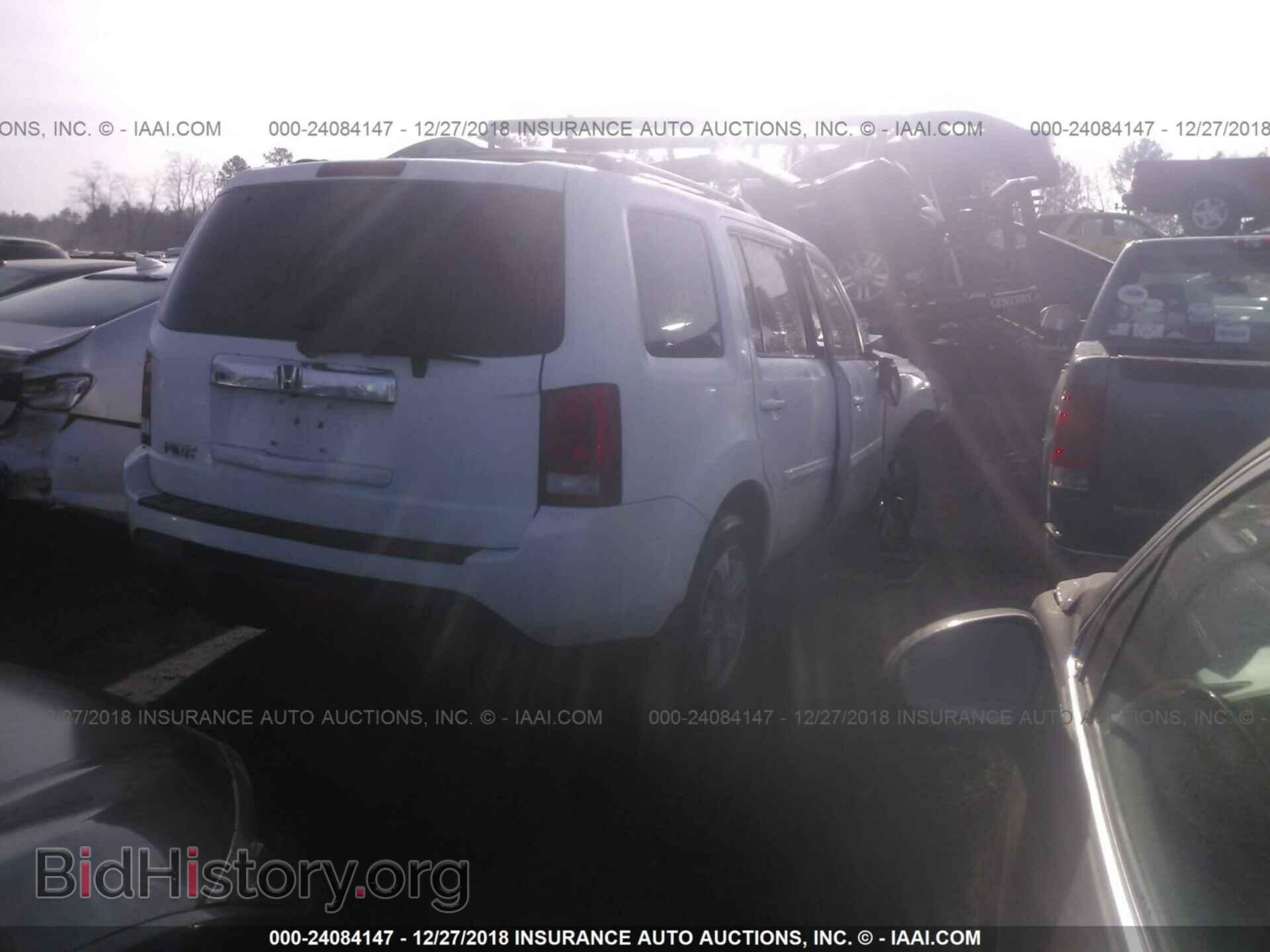 2013 HONDA PILOT - VIN: 5FNYF3H52DB044298 - Фото 4