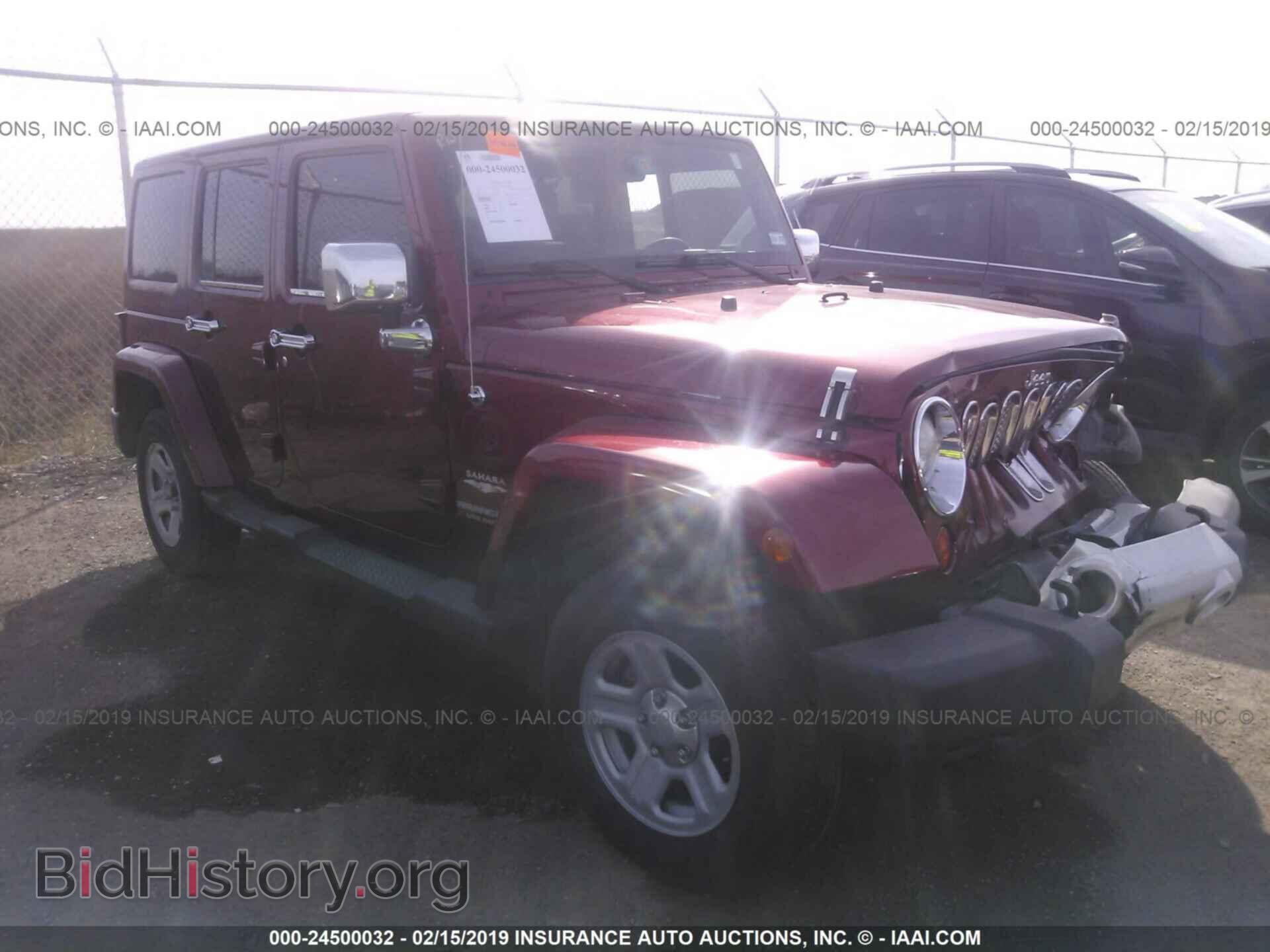 Photo 1J4BA5H13BL563281 - JEEP WRANGLER UNLIMITE 2011