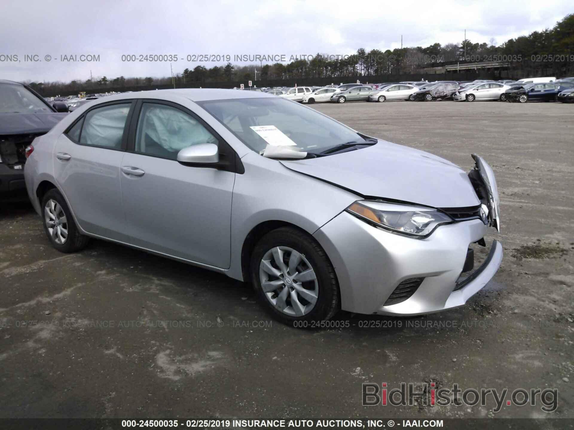 Photo 2T1BURHE3EC172554 - TOYOTA COROLLA 2014