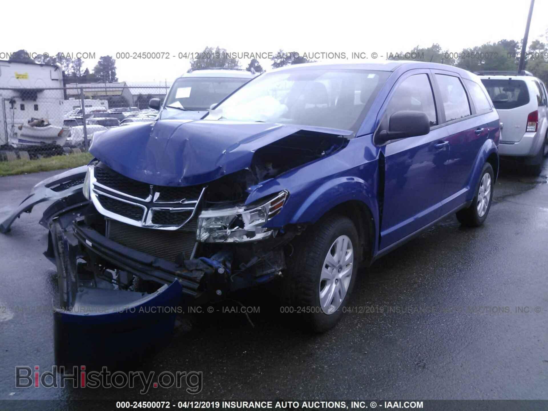 2015 DODGE JOURNEY - VIN: 3C4PDCAB9FT645245 - Фото 2