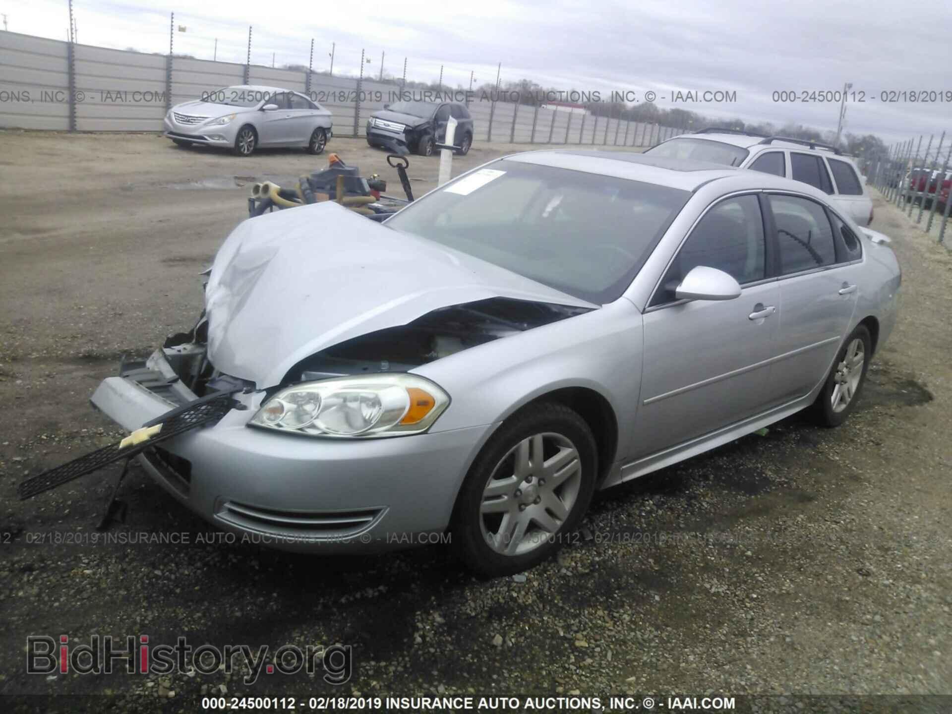 2012 CHEVROLET IMPALA - VIN: 2G1WG5E31C1159701 - Фото 2