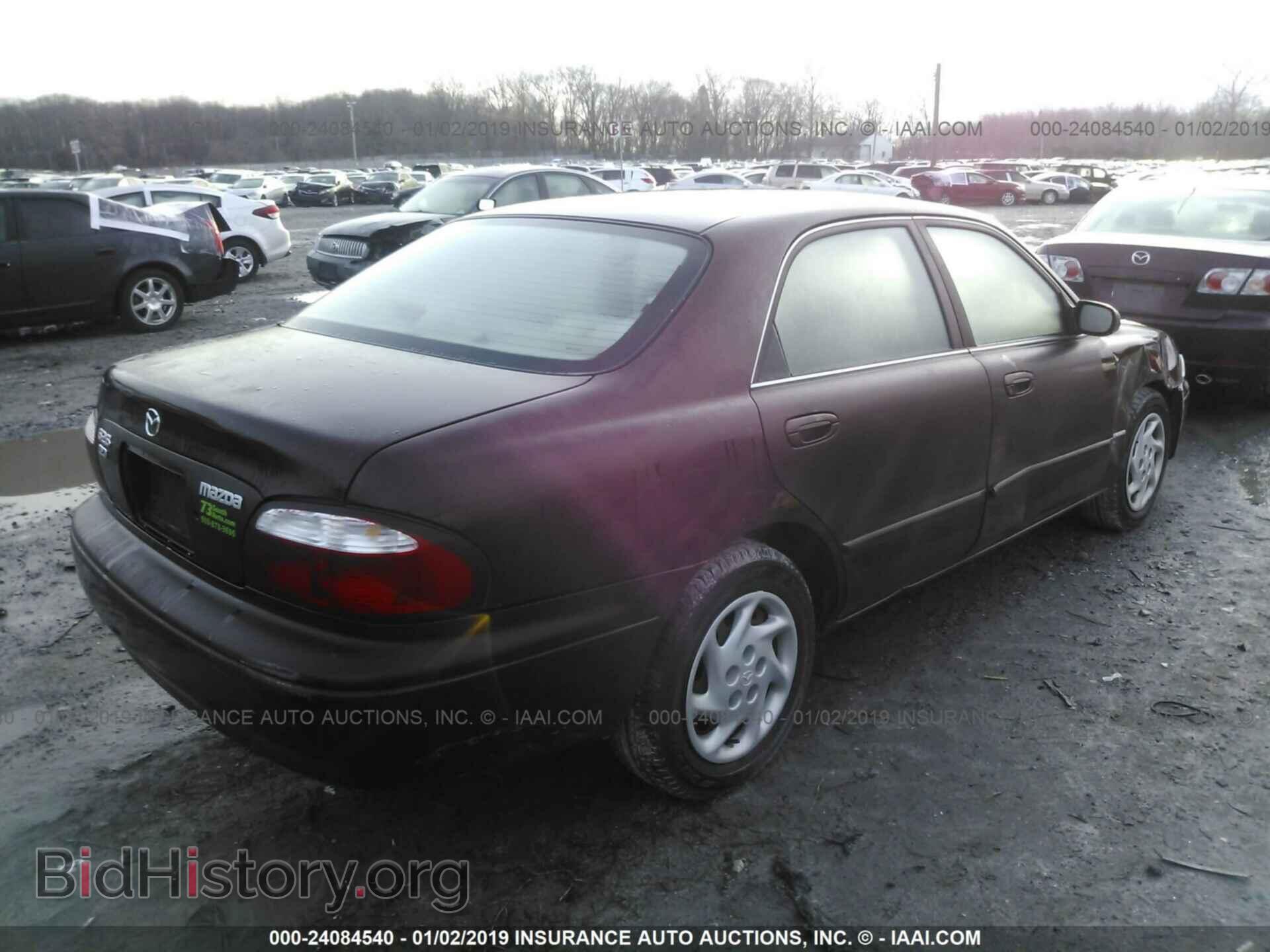 2000 MAZDA 626 - VIN: 1YVGF22C3Y5129505 - Фото 4