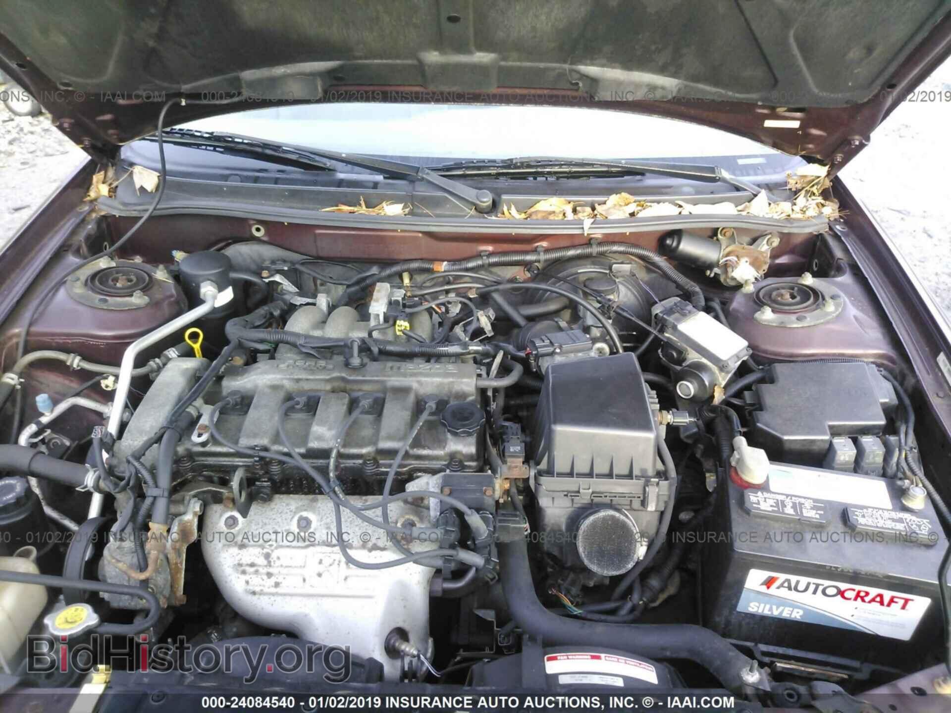 2000 MAZDA 626 - VIN: 1YVGF22C3Y5129505 - Фото 10