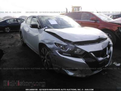 2017 Nissan MAXIMA, серебристый — VIN 1N4AA6AP5HC401320, IAAI