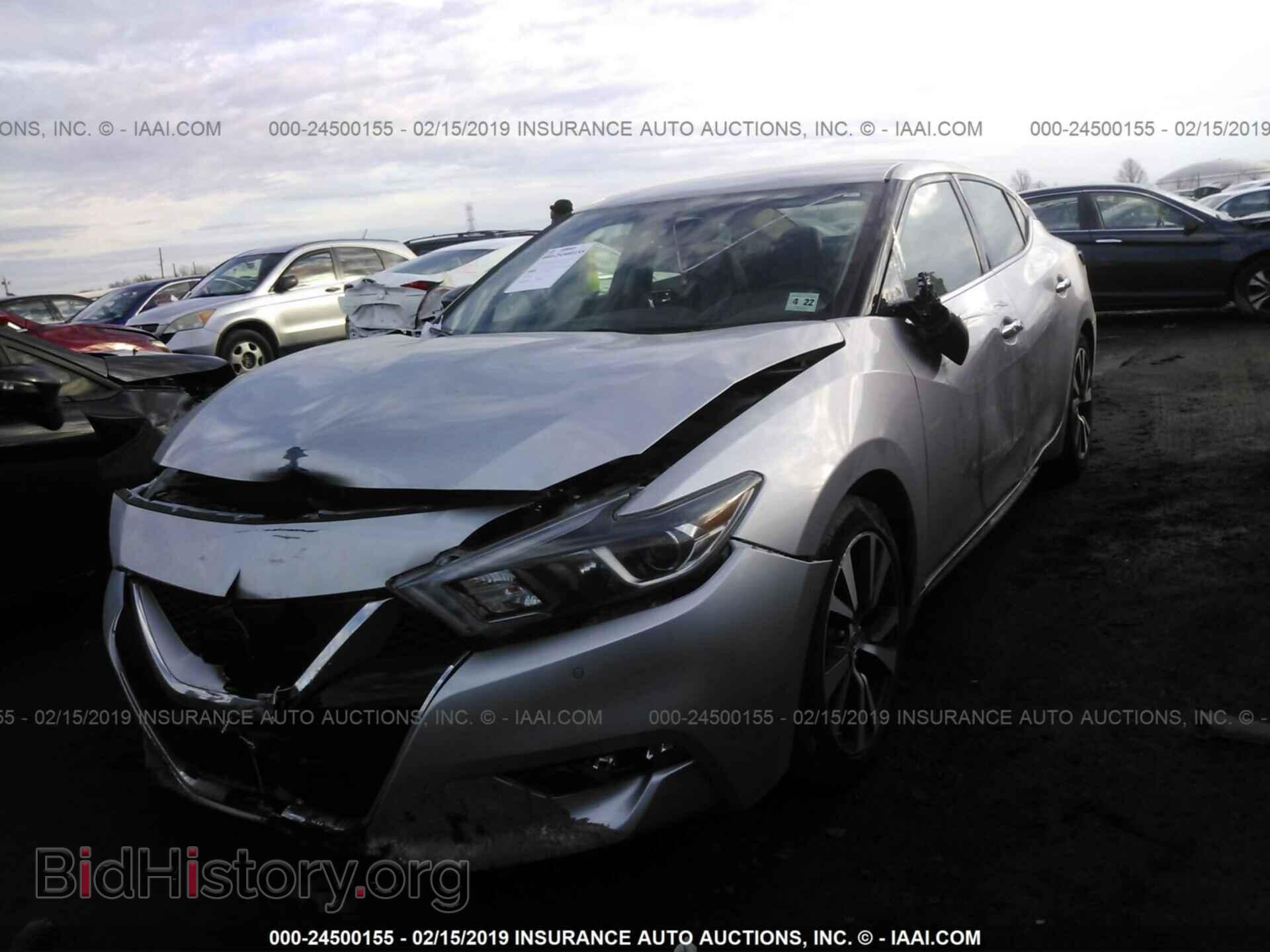 2017 Nissan MAXIMA (VIN 1N4AA6AP5HC401320) — фото 2 из 10
