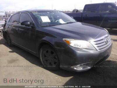 2011 Toyota AVALON LIMITED, gray — VIN 4T1BK3DB0BU427671, IAAI