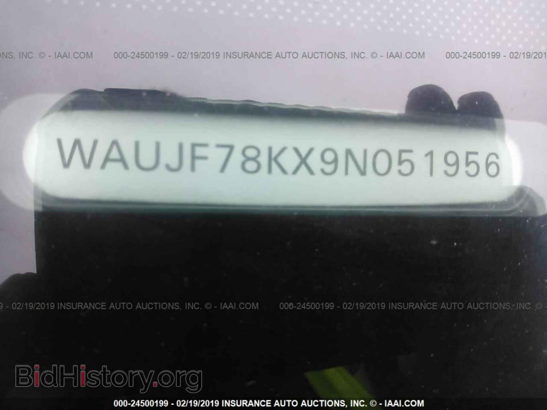 2009 AUDI A4 - VIN: WAUJF78KX9N051956 - Фото 9