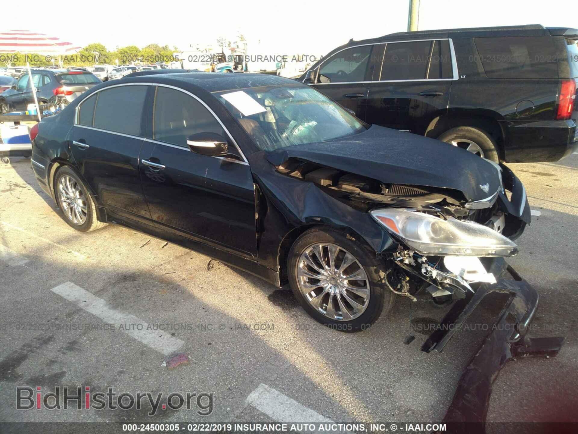 Photo KMHGC4DD4EU265655 - HYUNDAI GENESIS 2014