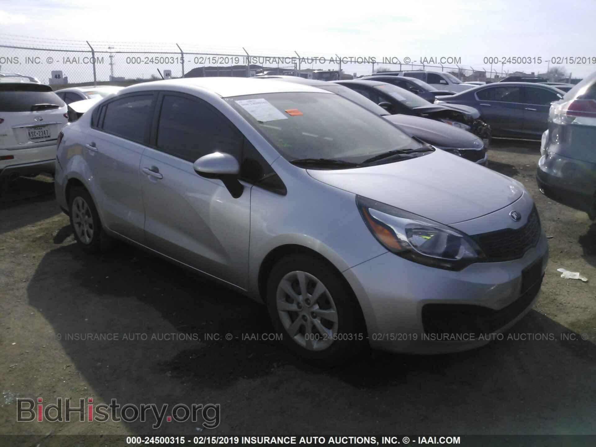 Фотография KNADM4A33F6453215 - KIA RIO 2015