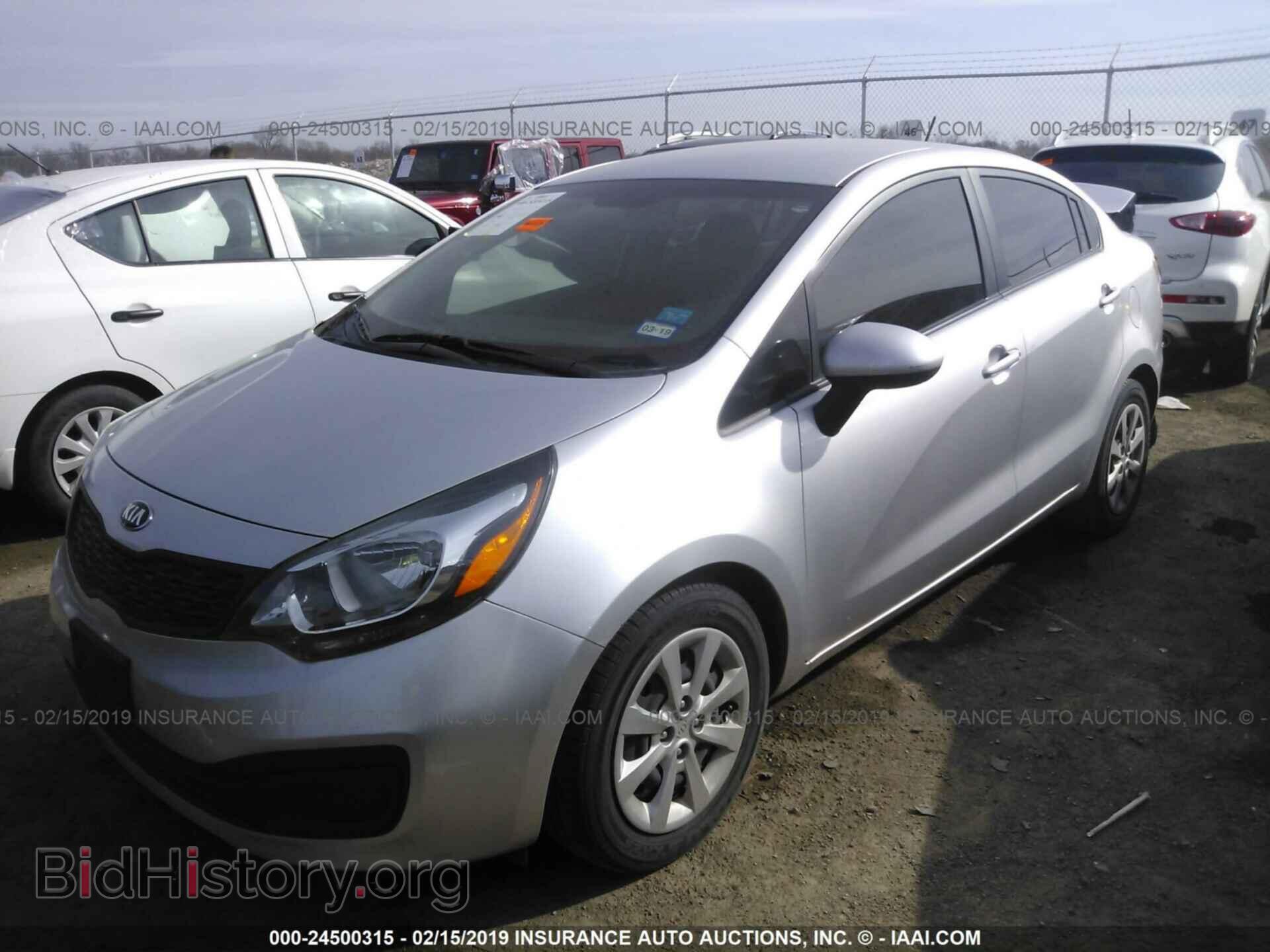 2015 KIA RIO - VIN: KNADM4A33F6453215 - Фото 2