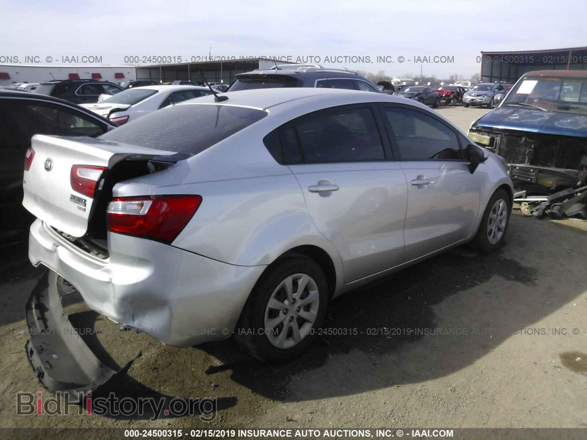2015 KIA RIO - VIN: KNADM4A33F6453215 - Фото 4