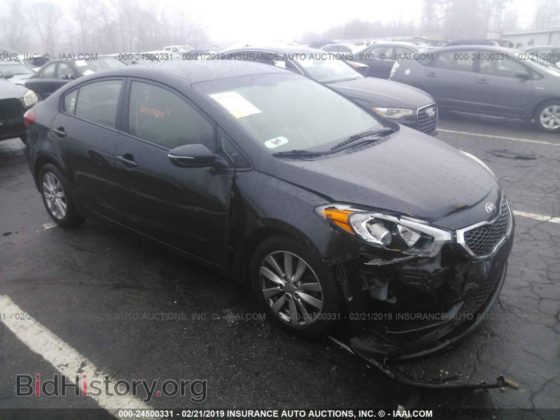 Photo KNAFX4A66E5166014 - KIA FORTE 2014