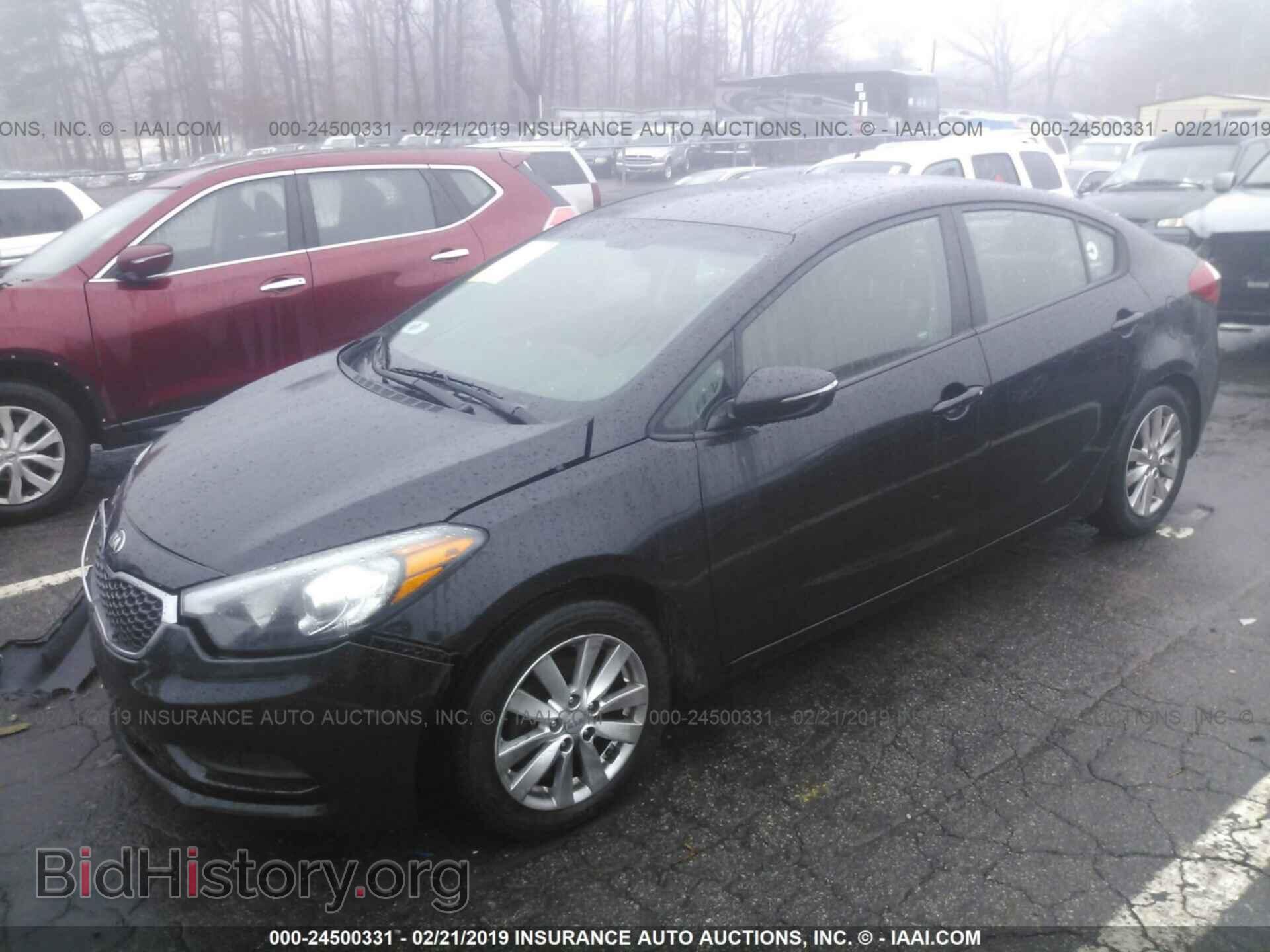 2014 KIA FORTE - VIN: KNAFX4A66E5166014 - Фото 2