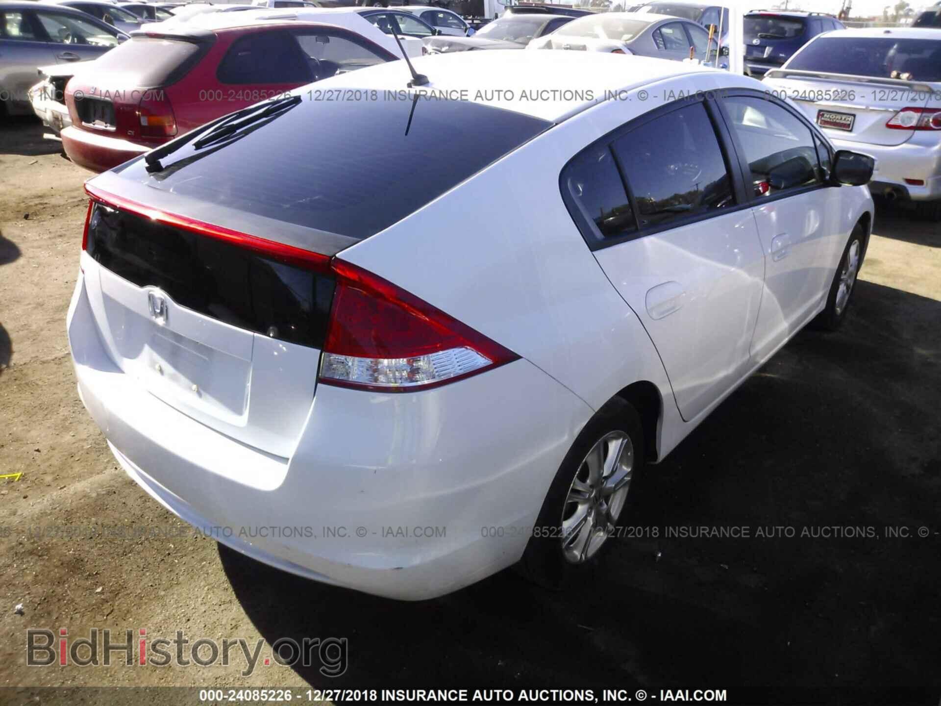 2010 HONDA INSIGHT - VIN: JHMZE2H77AS025892 - Фото 4