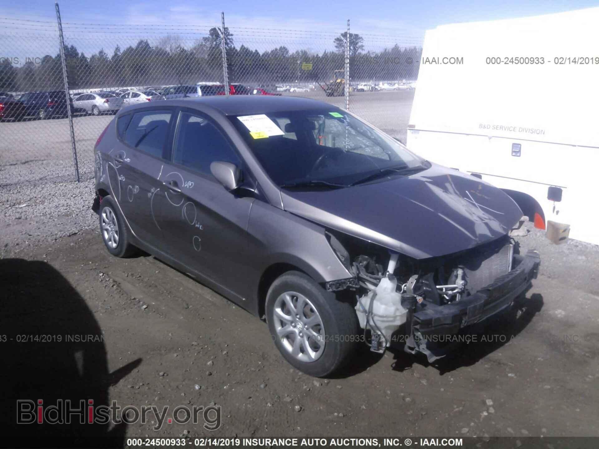 Фотография KMHCT5AE0DU137820 - HYUNDAI ACCENT 2013