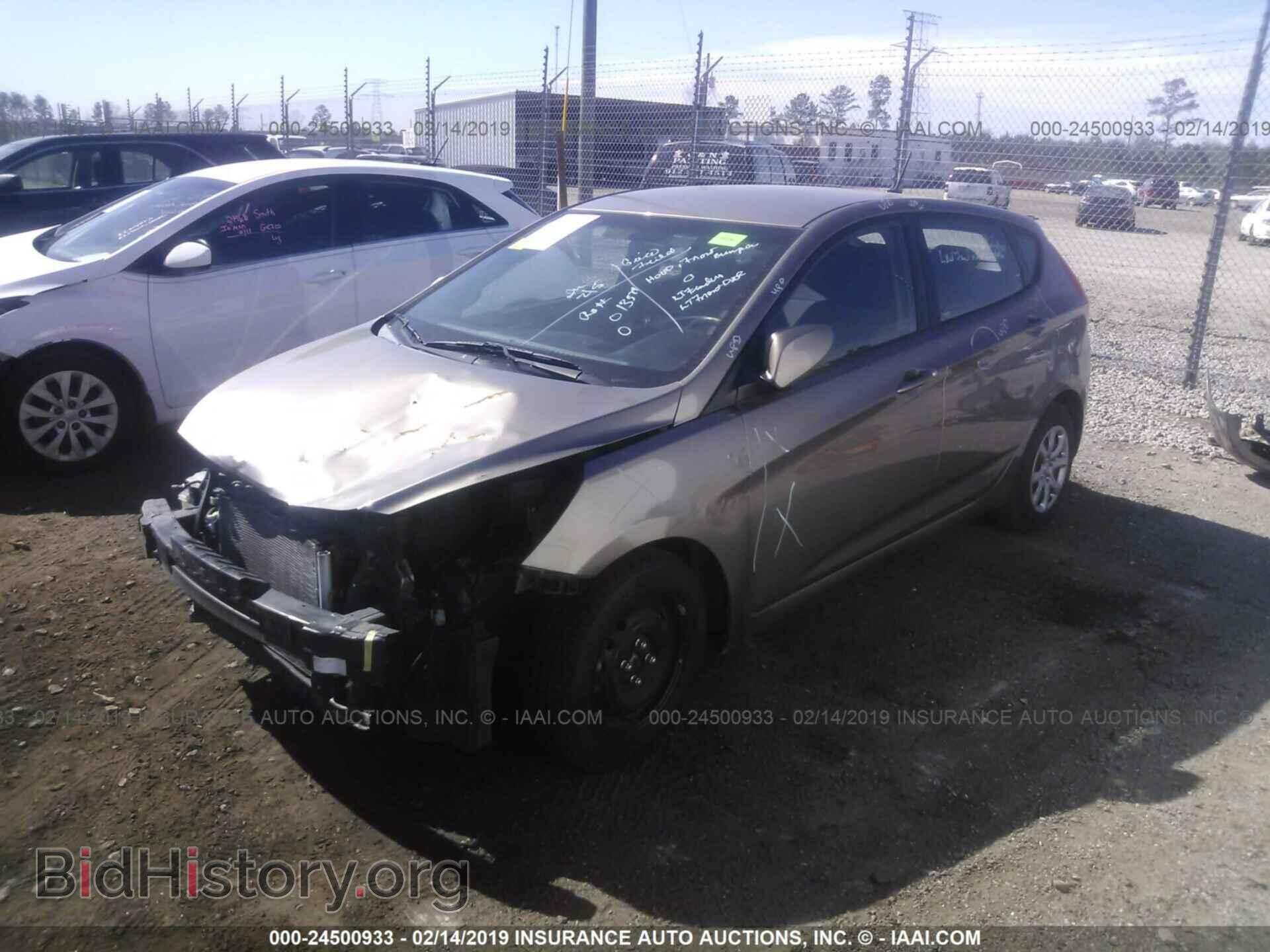 2013 HYUNDAI ACCENT - VIN: KMHCT5AE0DU137820 - Фото 2