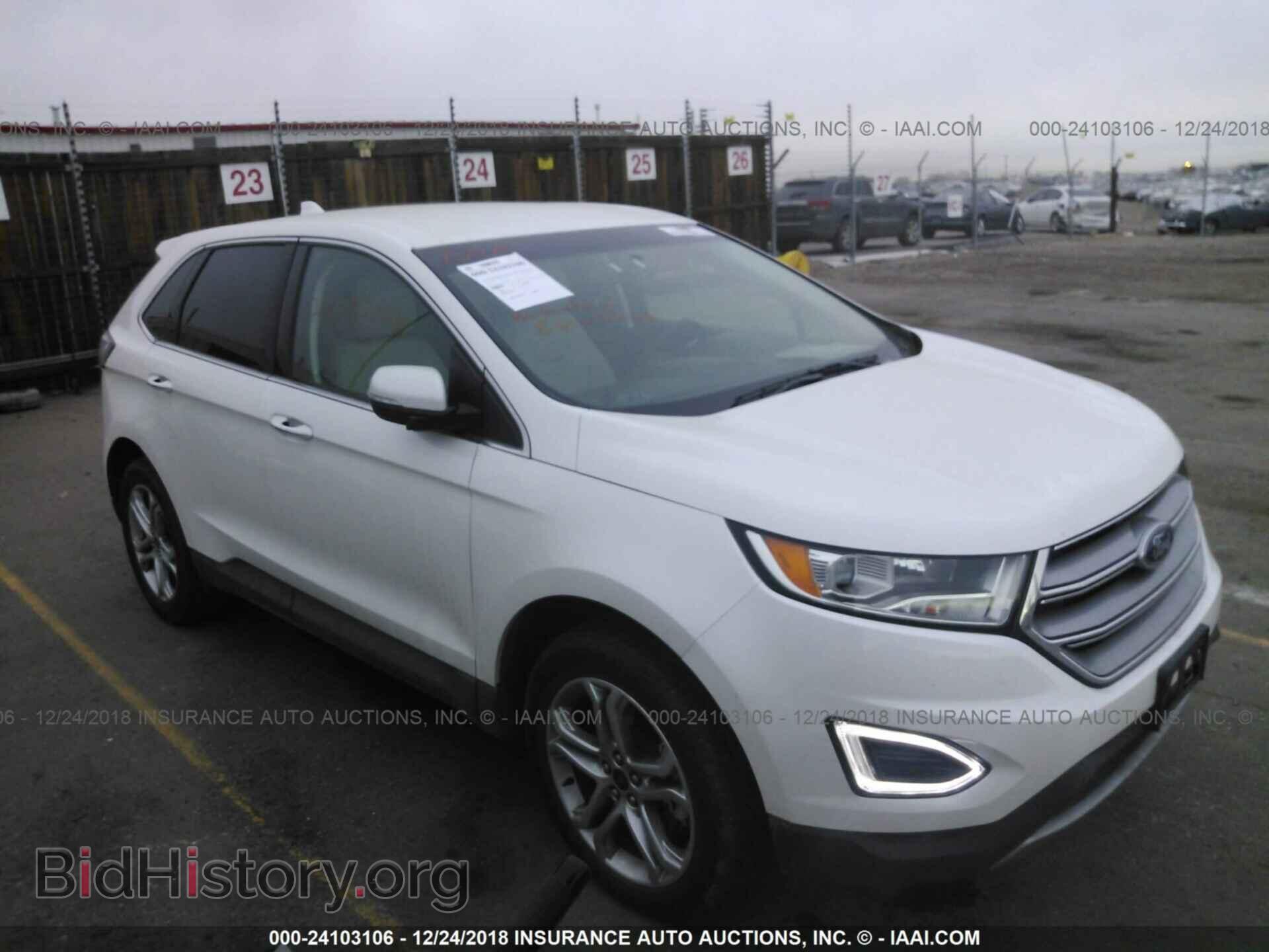 Photo 2FMPK4K92HBB80566 - FORD EDGE 2017