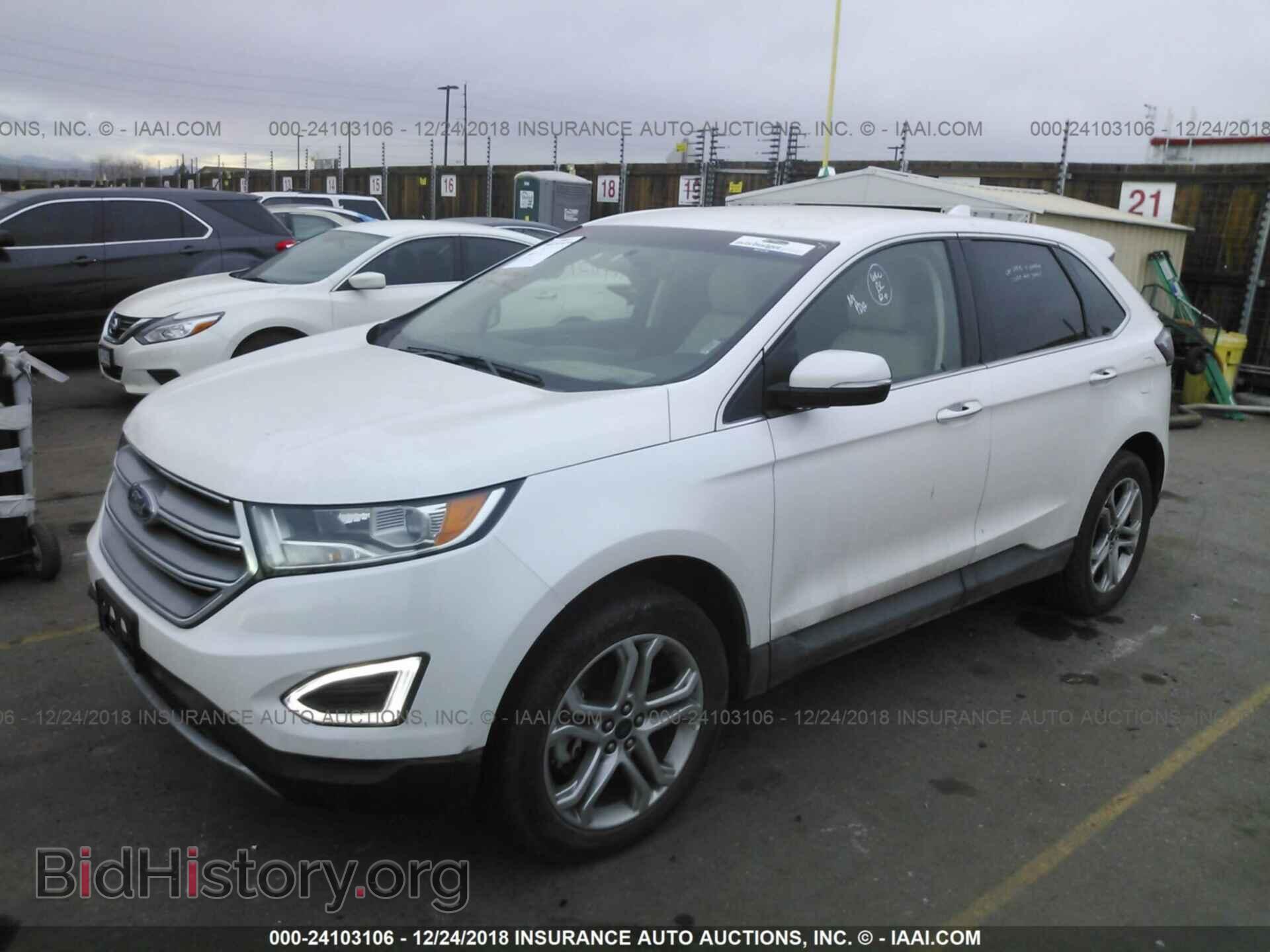 2017 FORD EDGE - VIN: 2FMPK4K92HBB80566 - Photo 2