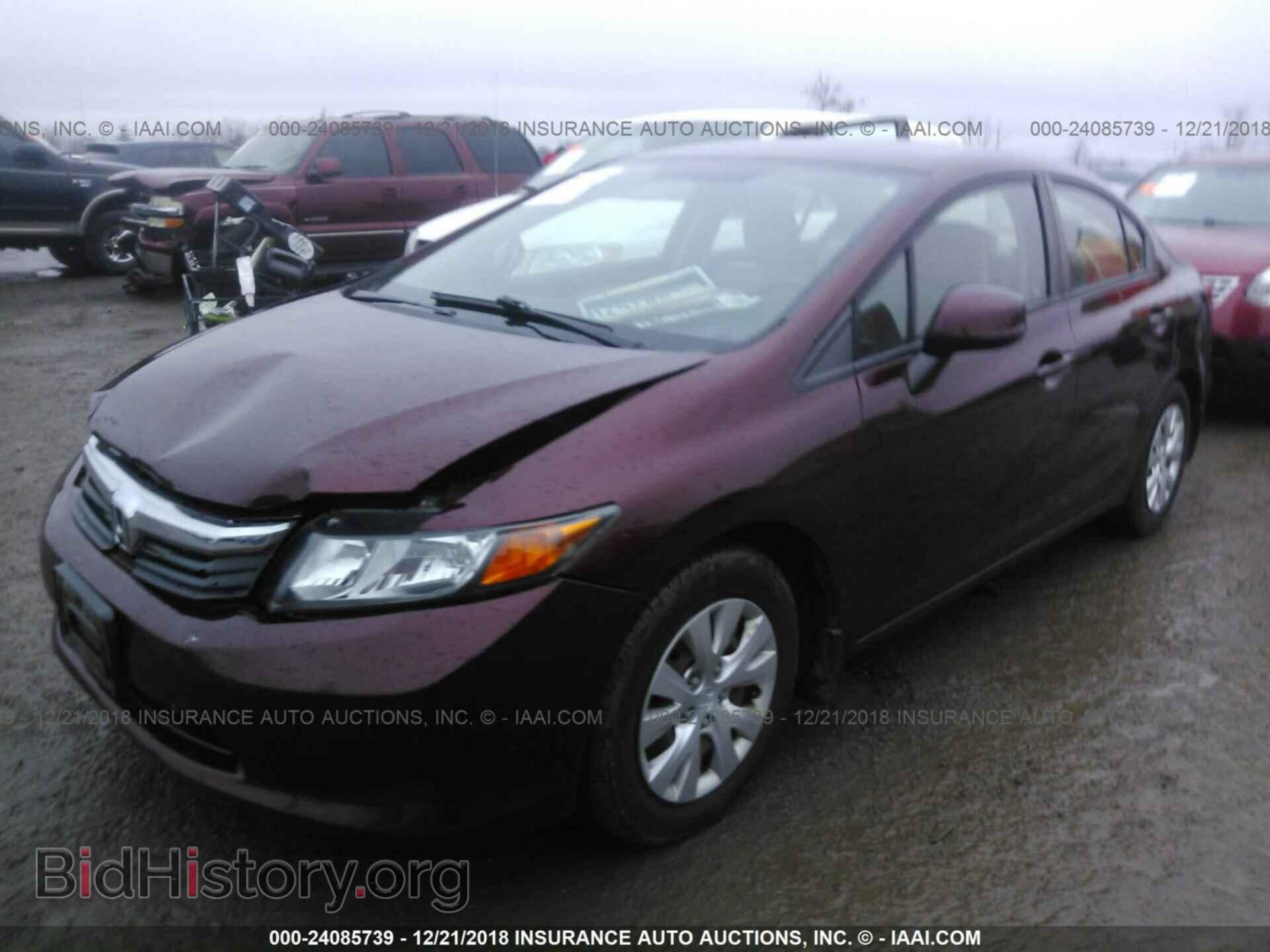 2012 HONDA CIVIC - VIN: 19XFB2F52CE034133 - Photo 2