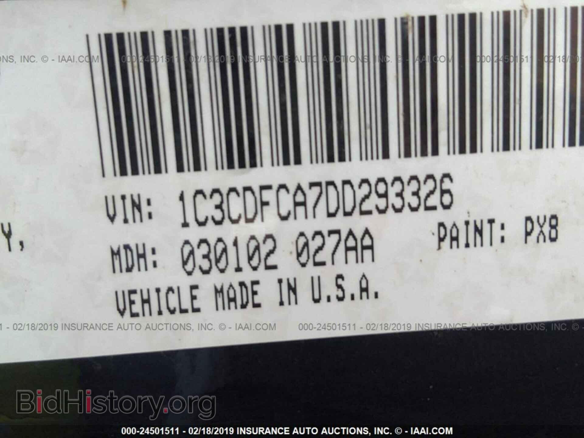2013 DODGE DART - VIN: 1C3CDFCA7DD293326 - Photo 9