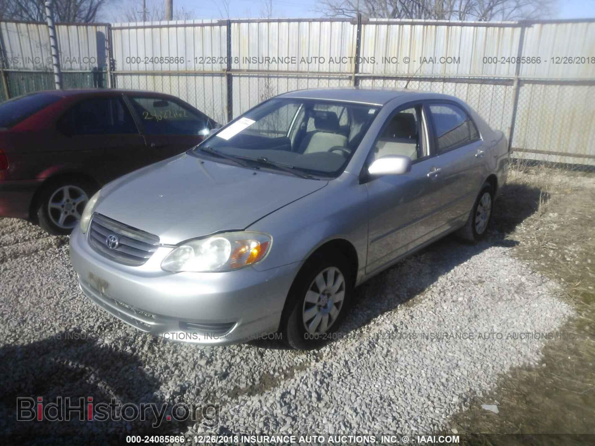 2003 TOYOTA COROLLA - VIN: JTDBR32E630021870 - Фото 2