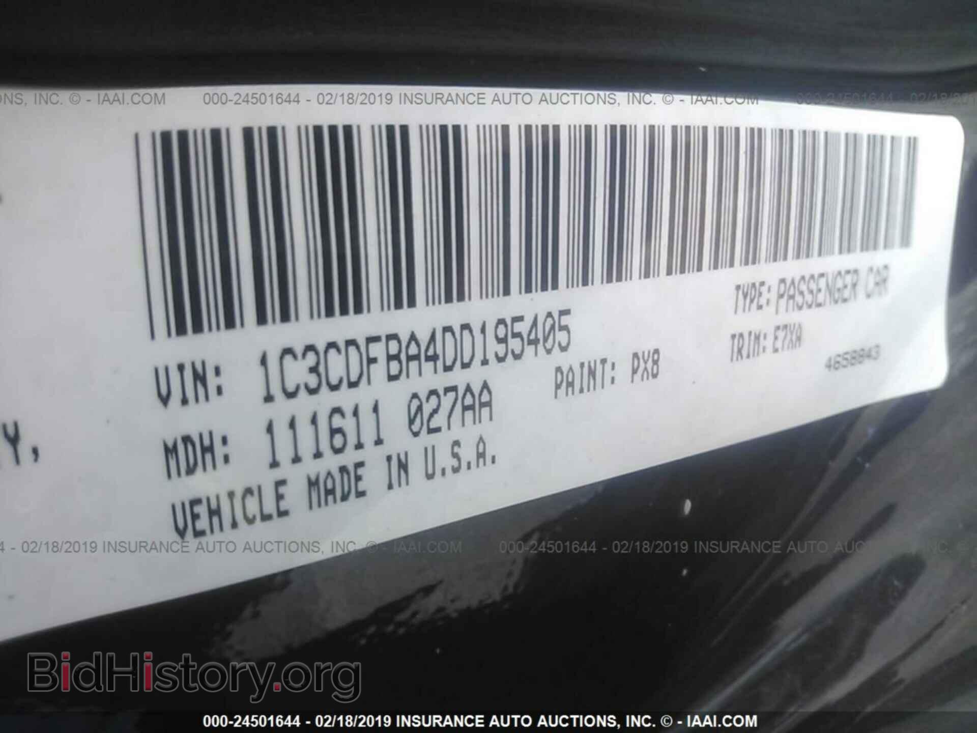 2013 DODGE DART - VIN: 1C3CDFBA4DD195405 - Photo 9