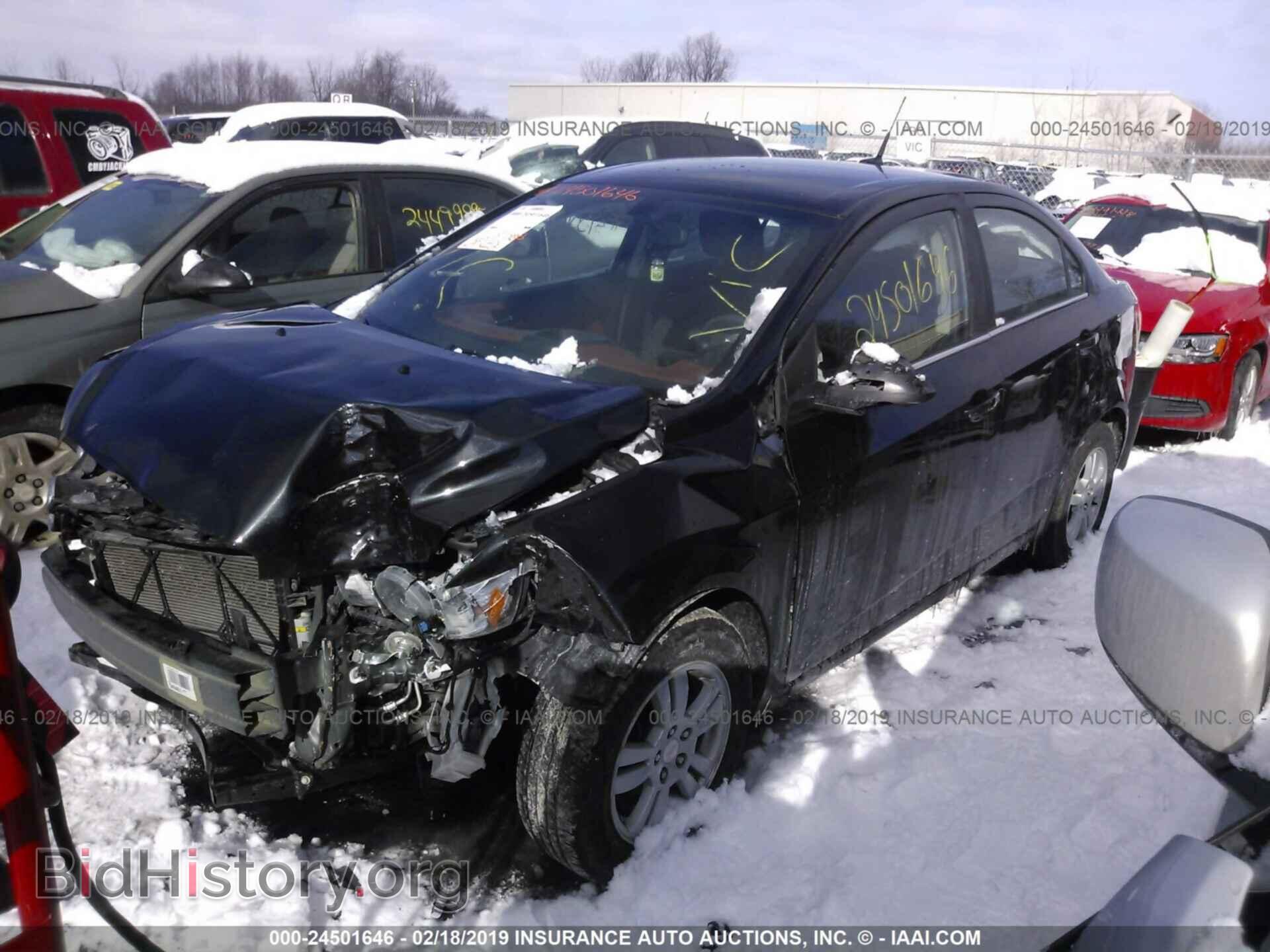 2014 CHEVROLET SONIC - VIN: 1G1JC5SH4E4155879 - Фото 2