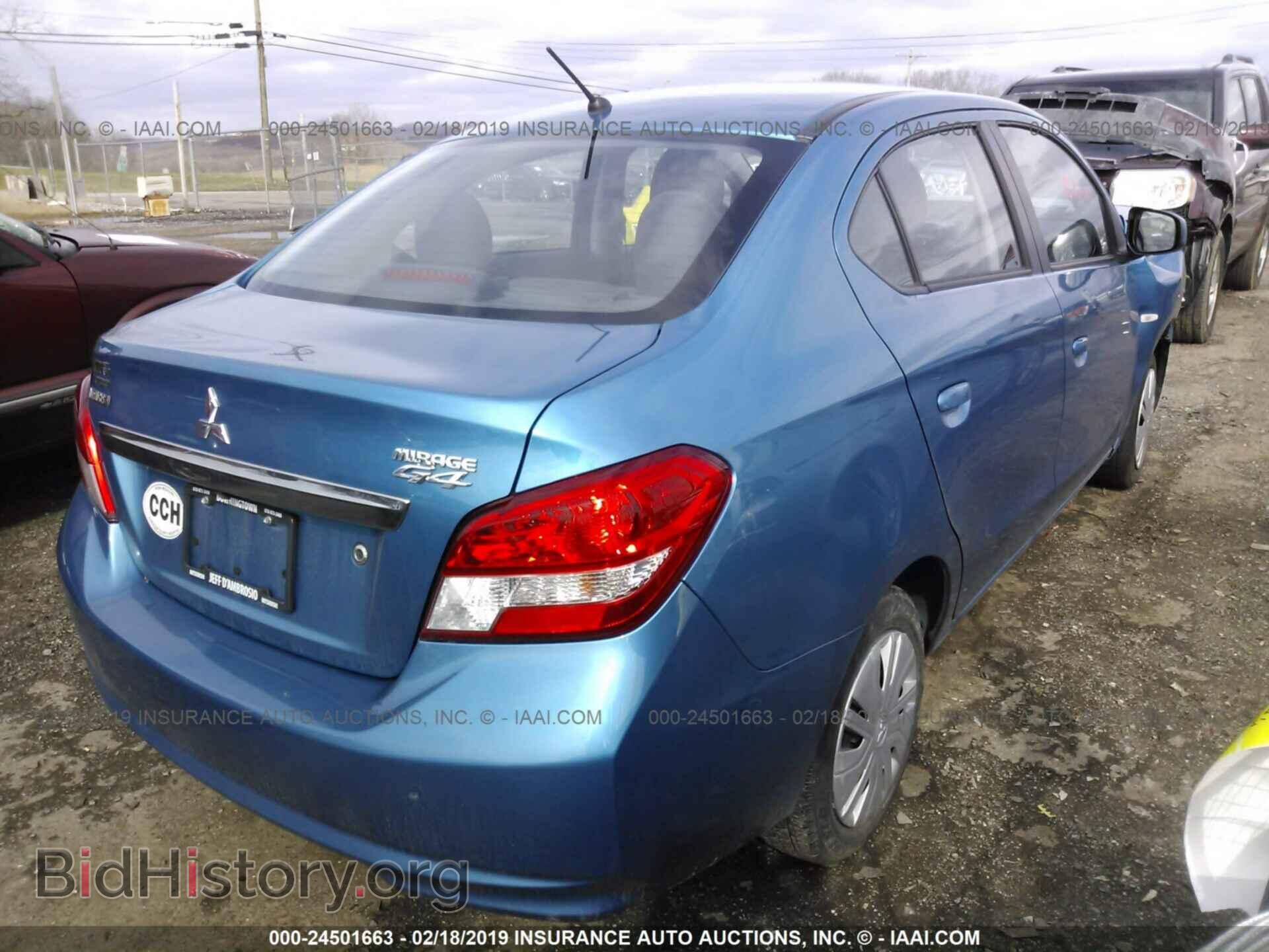 2017 MITSUBISHI MIRAGE - VIN: ML32F3FJ5HHF11182 - Фото 4