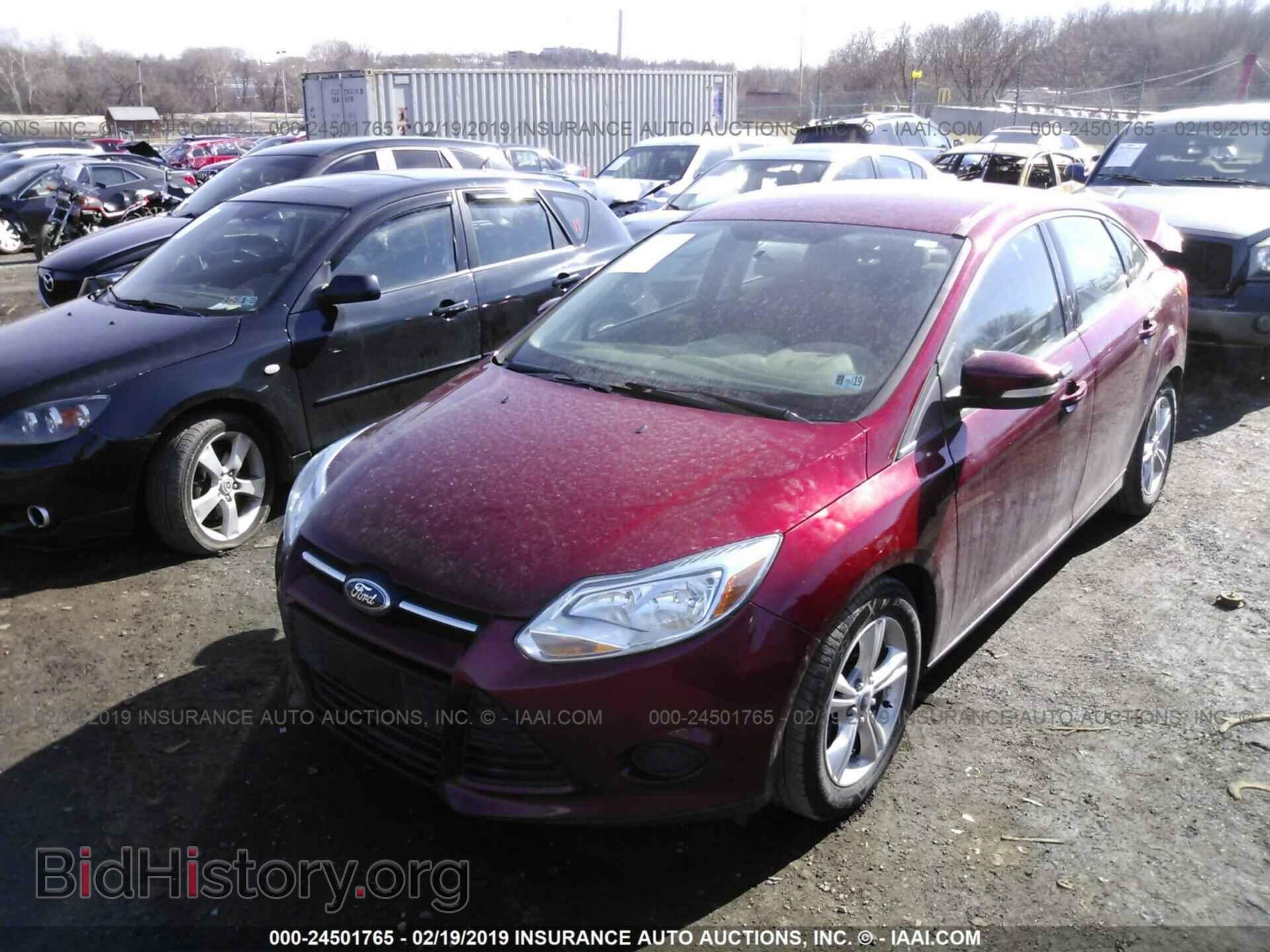 2014 FORD FOCUS - VIN: 1FADP3F22EL172209 - Фото 2