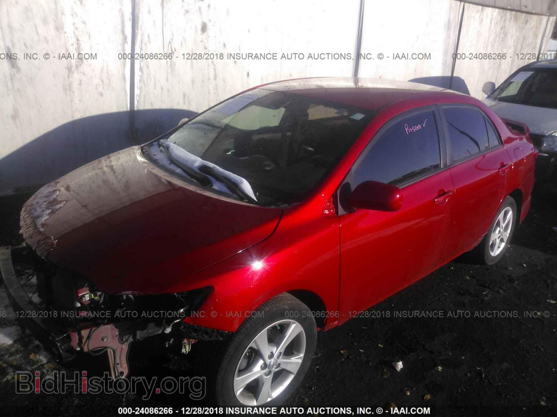 2013 TOYOTA COROLLA - VIN: 5YFBU4EE4DP166204 - Фото 2