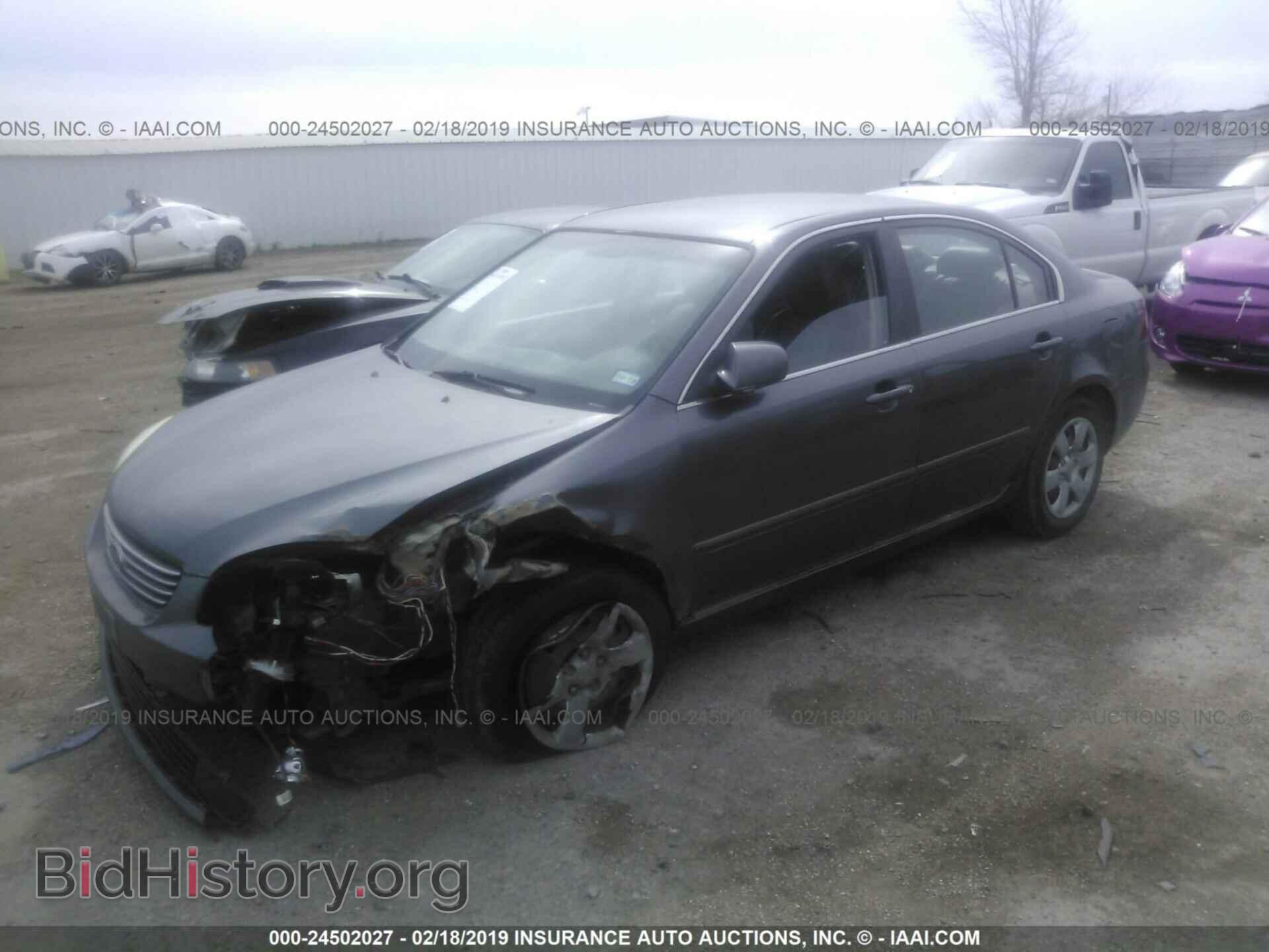 2008 KIA OPTIMA - VIN: KNAGE123085242389 - Фото 2