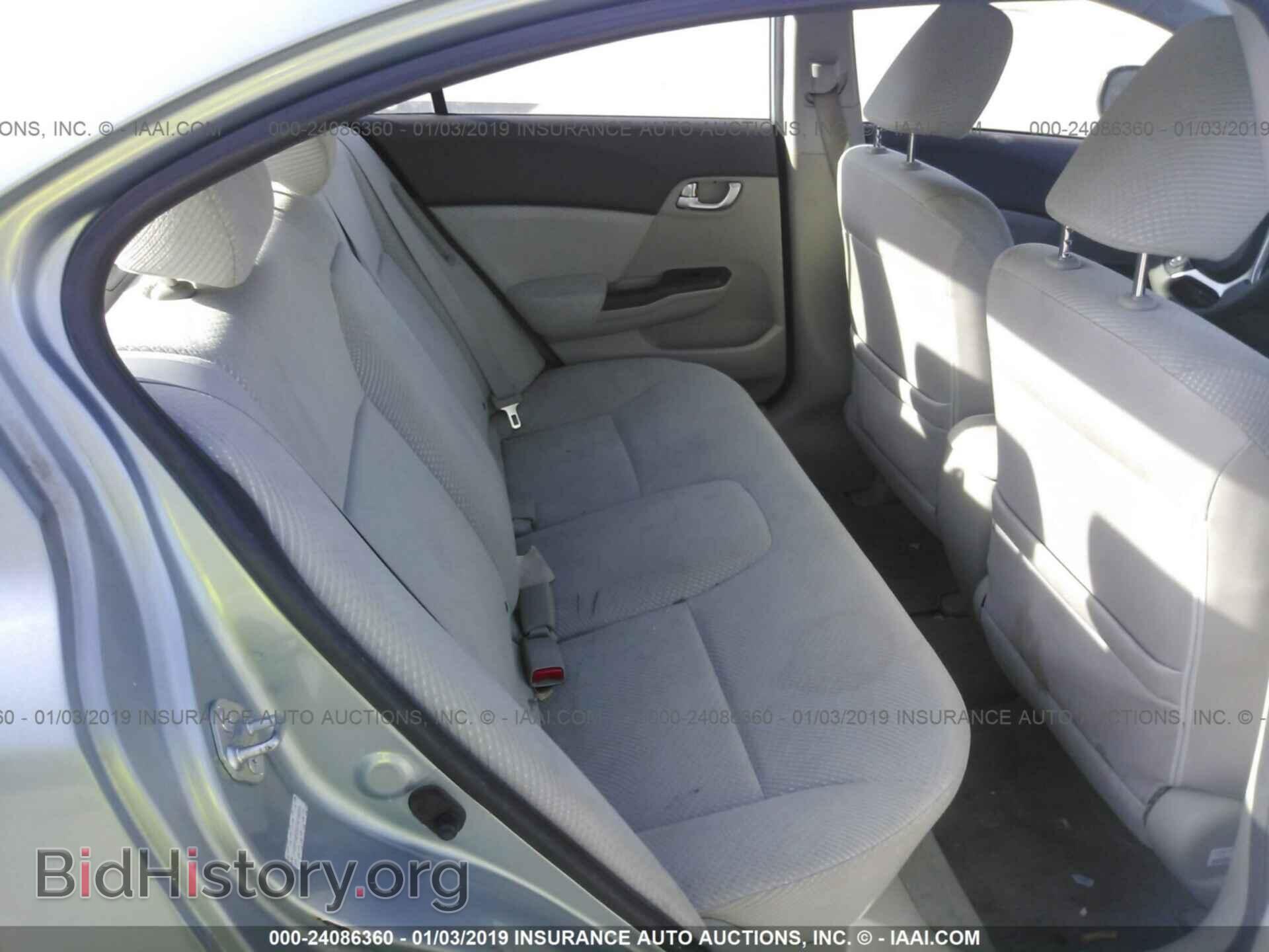 2012 HONDA CIVIC - VIN: JHMFB4F25CS004959 - Photo 8