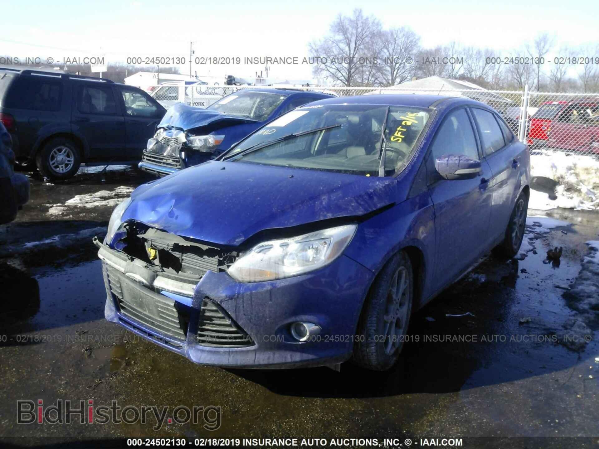 2014 FORD FOCUS - VIN: 1FADP3F28EL240528 - Фото 2