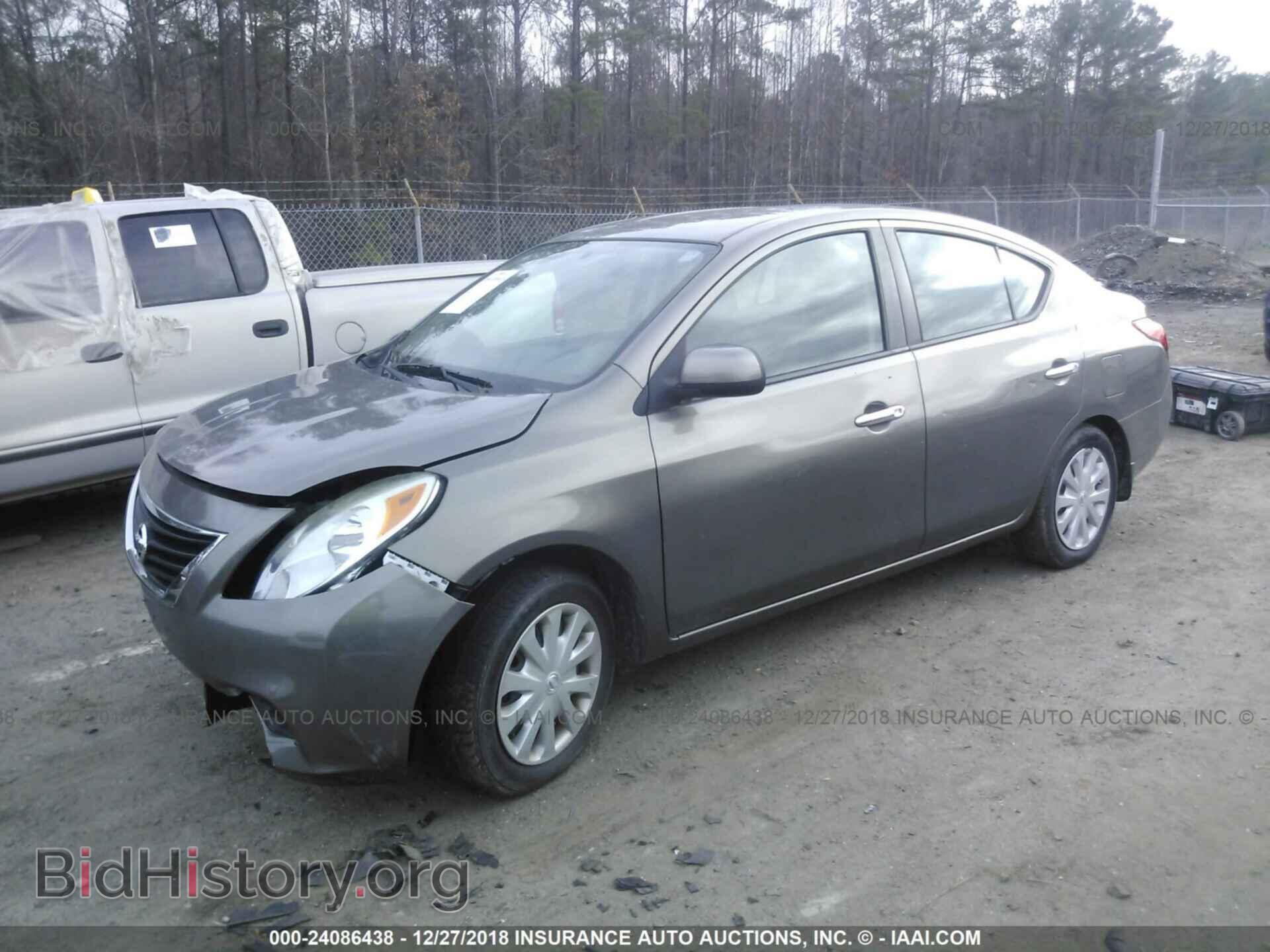 2012 NISSAN VERSA - VIN: 3N1CN7AP6CL864175 - Фото 2