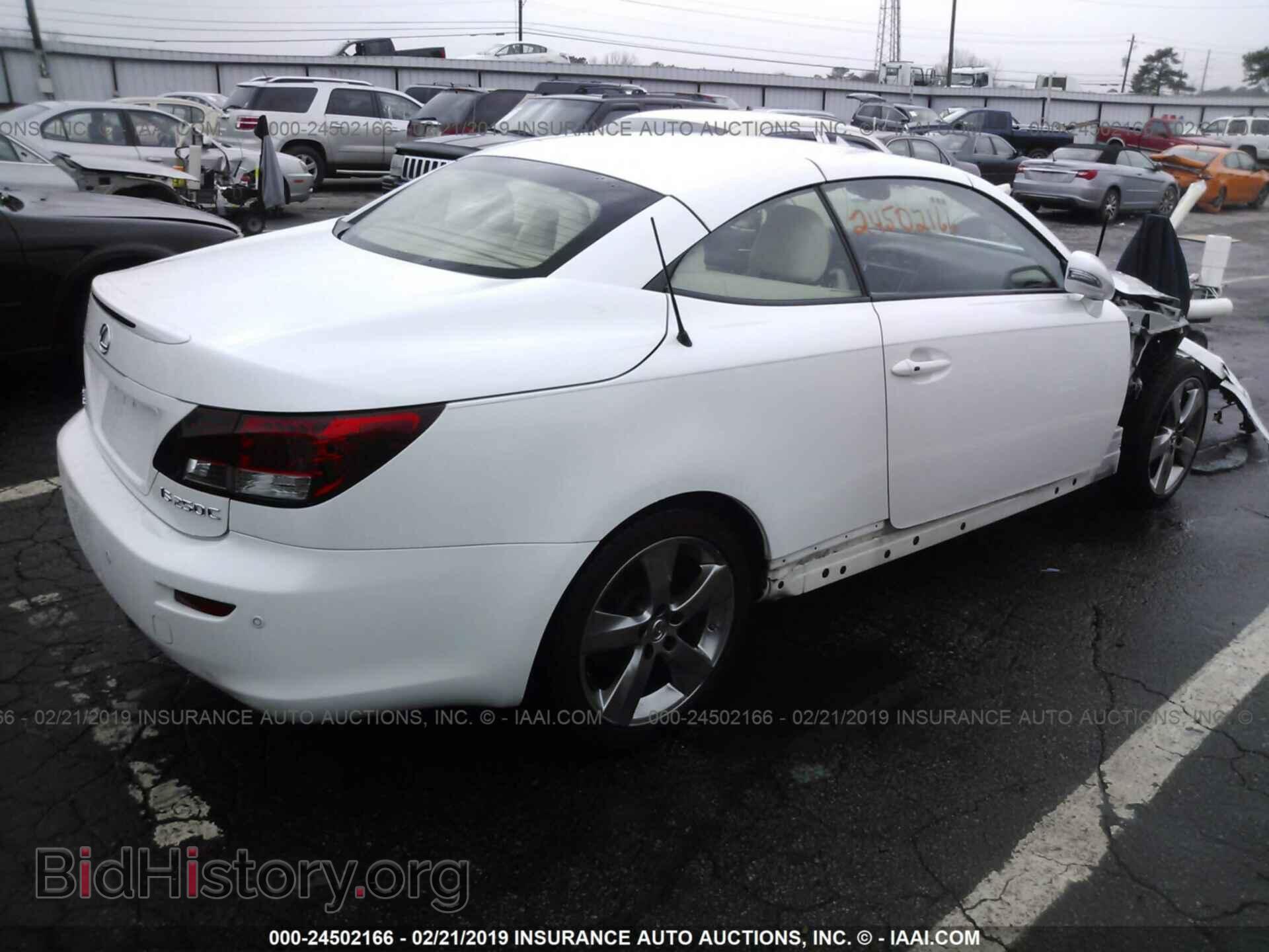 2010 LEXUS IS - VIN: JTHFF2C20A2508149 - Photo 4