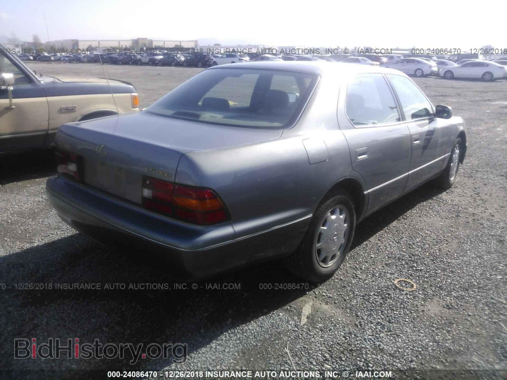 1997 LEXUS LS - VIN: JT8BH28F8V0072611 - Фото 4