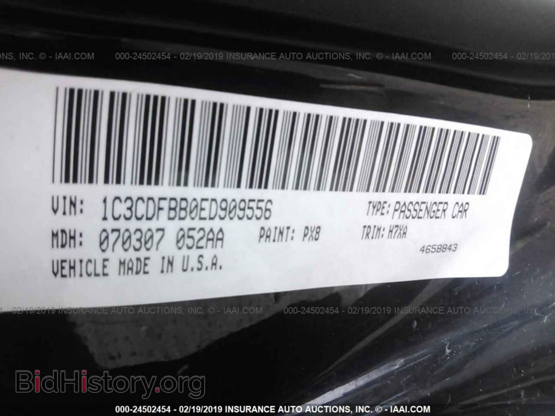2014 DODGE DART - VIN: 1C3CDFBB0ED909556 - Фото 9