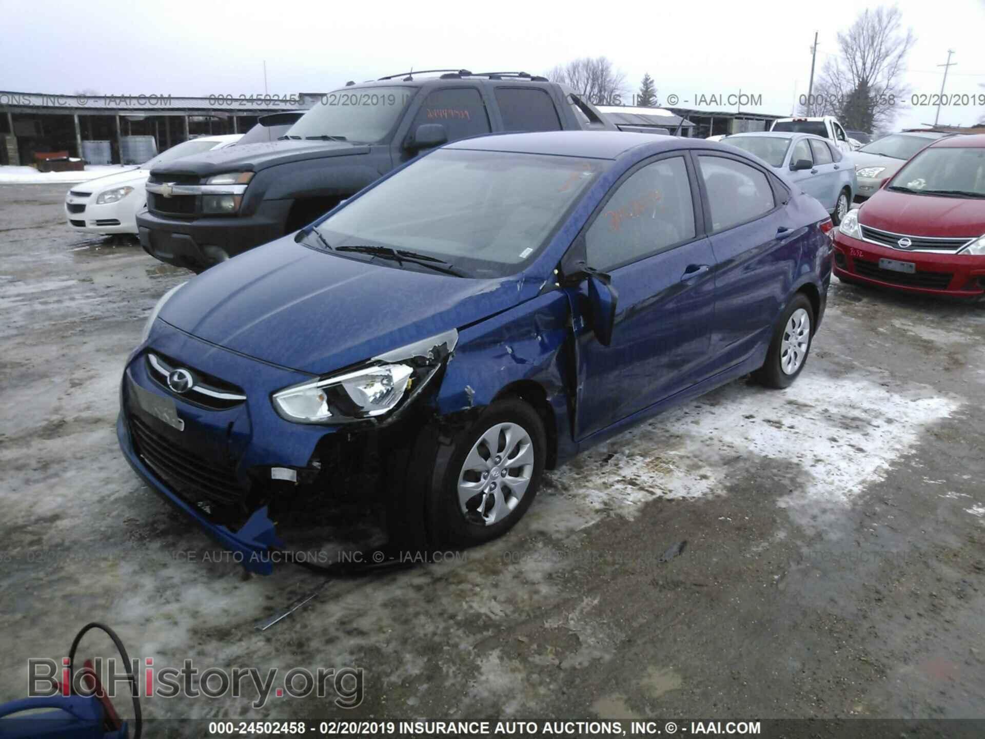 2015 HYUNDAI ACCENT - VIN: KMHCT4AE1FU858001 - Фото 2