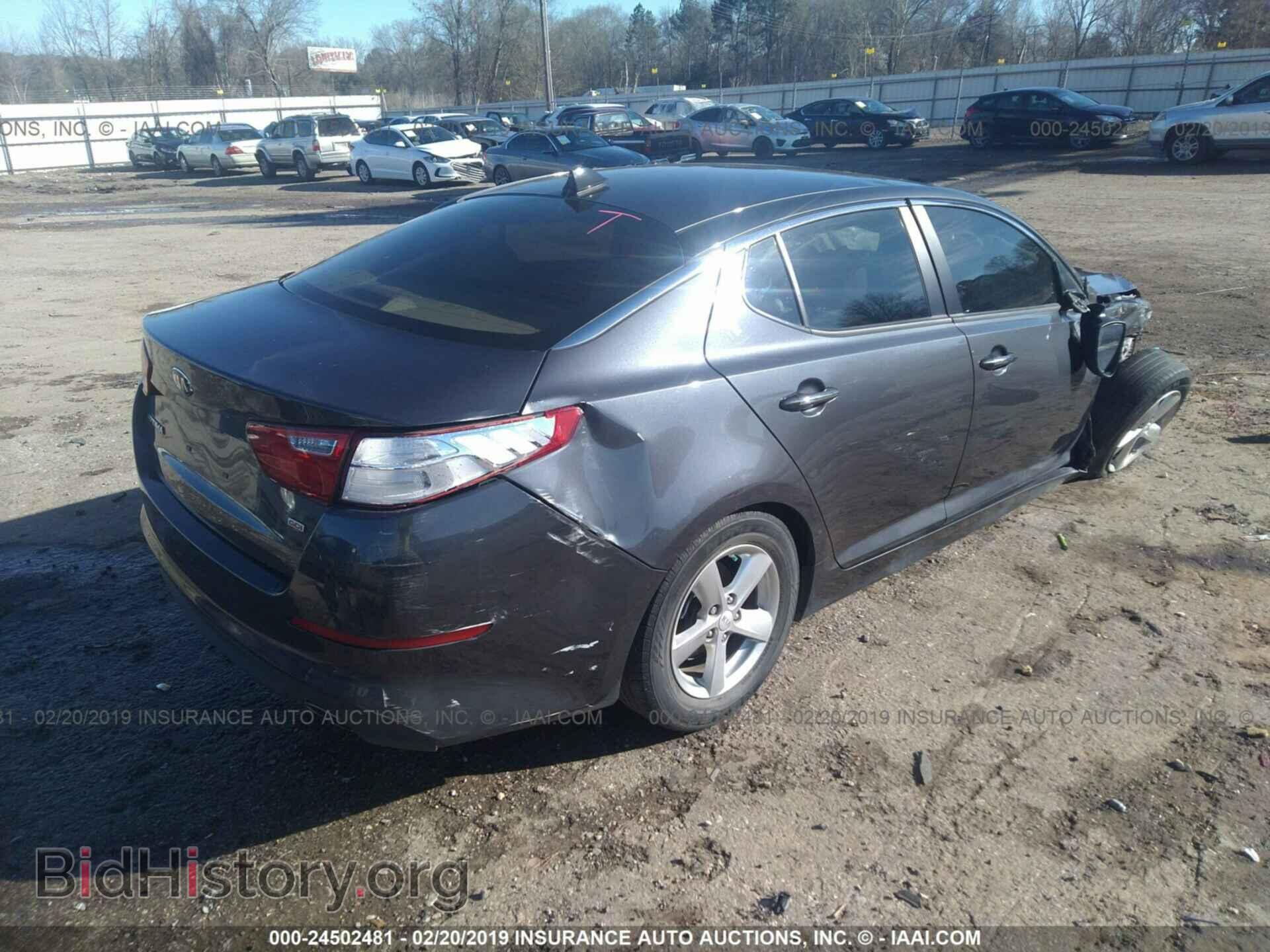 2015 KIA OPTIMA - VIN: KNAGM4A77F5630323 - Photo 4