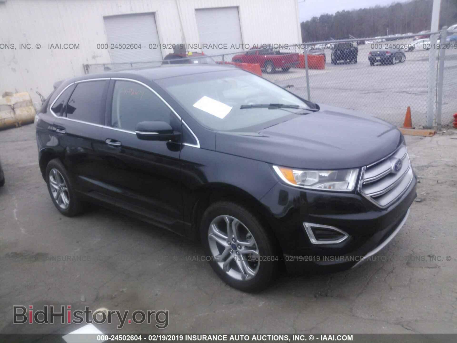 Фотография 2FMTK4K9XFBB48329 - FORD EDGE 2015